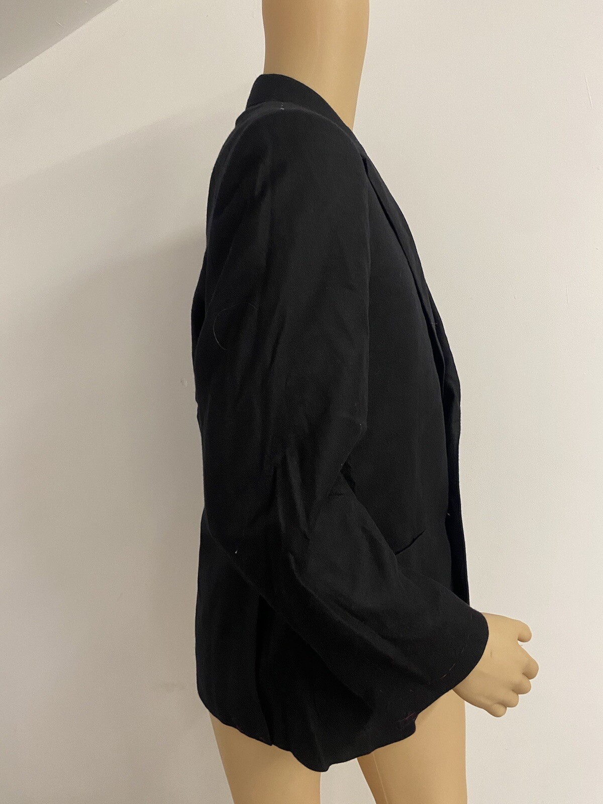 Lutwyche Black Wool Men’s Suit Jacket Blazer Various Sizes Hand Tailored