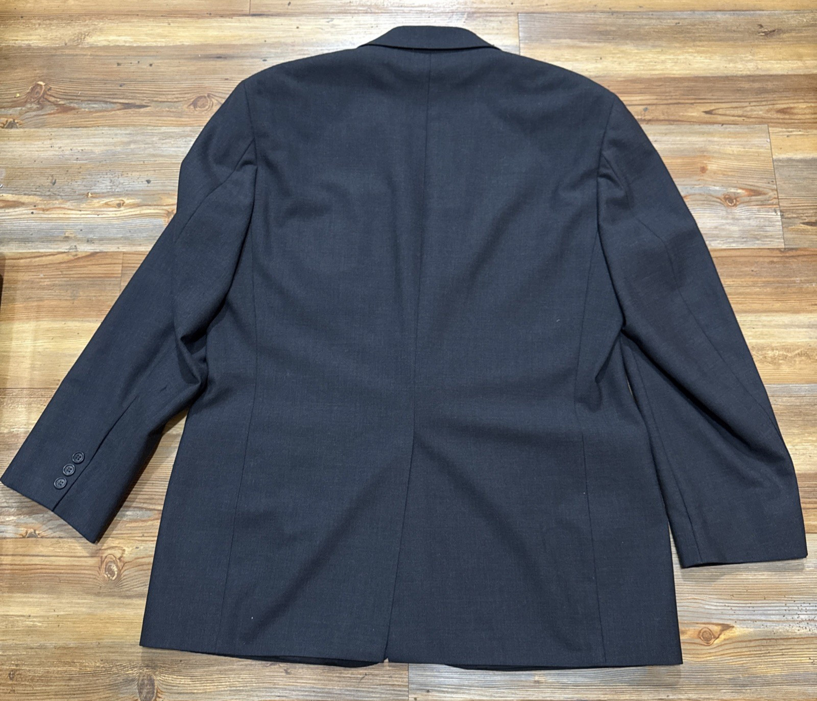 BROOKS BROTHERS BROOKSEASE WOOL CHARCOAL GREY BLAZER SPORT COAT SUIT JACKET 43 R