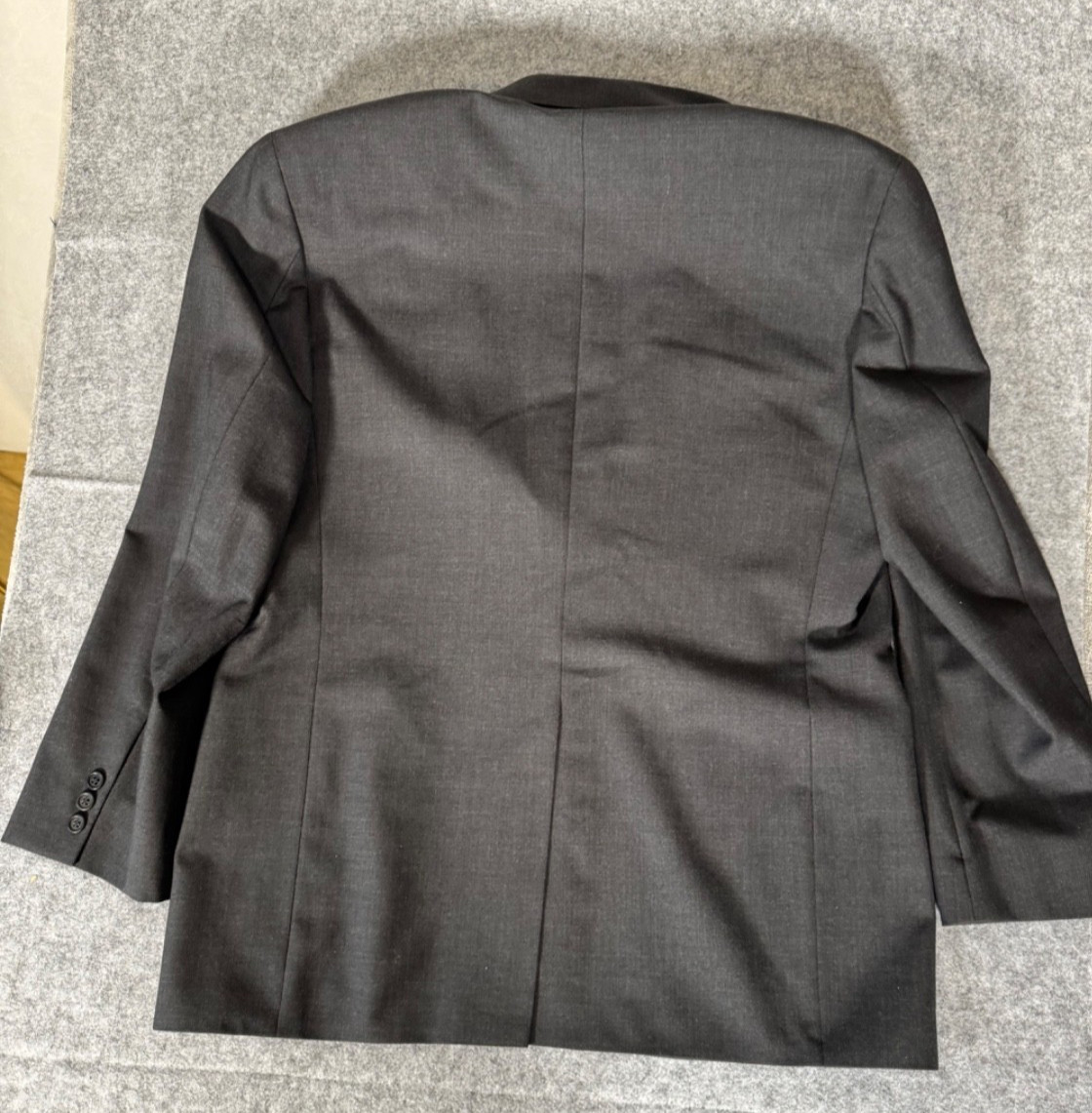 BROOKS BROTHERS BROOKSEASE WOOL CHARCOAL GREY BLAZER SPORT COAT SUIT JACKET 43 R