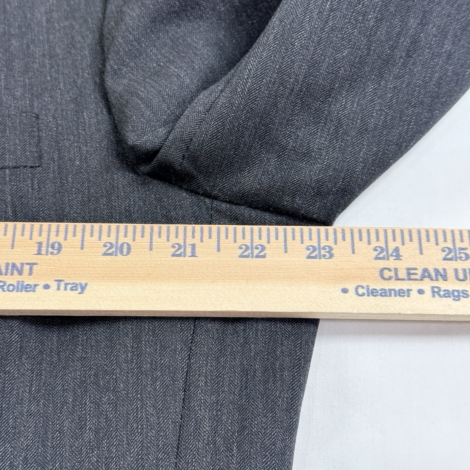 Vintage Polo Ralph Lauren Blazer 46L USA Union Made Wool Herringbone Suit Jacket