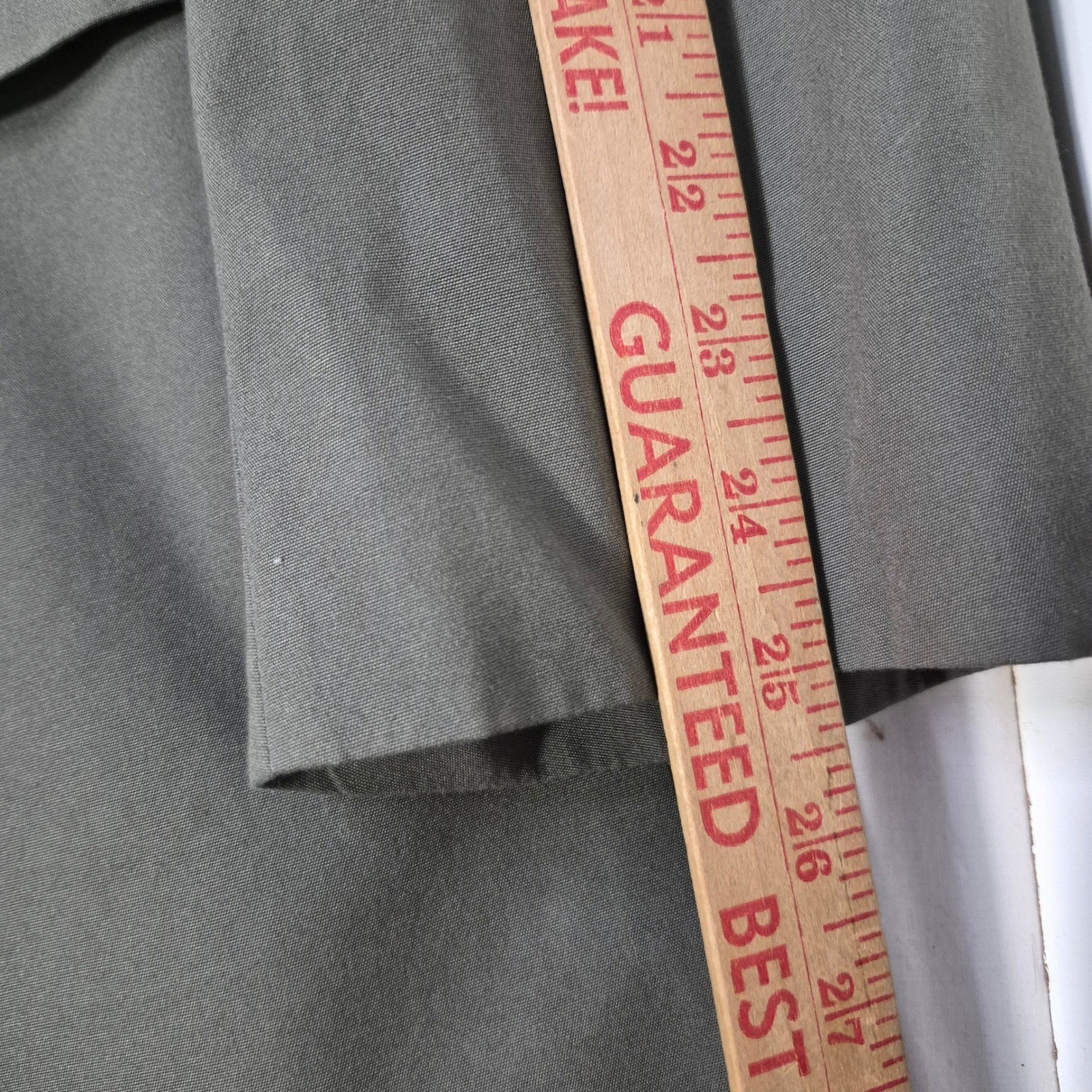 Brooks Brothers Blazer Mens 43L Olive Green Classic Heritage Cotton Blend Jacket