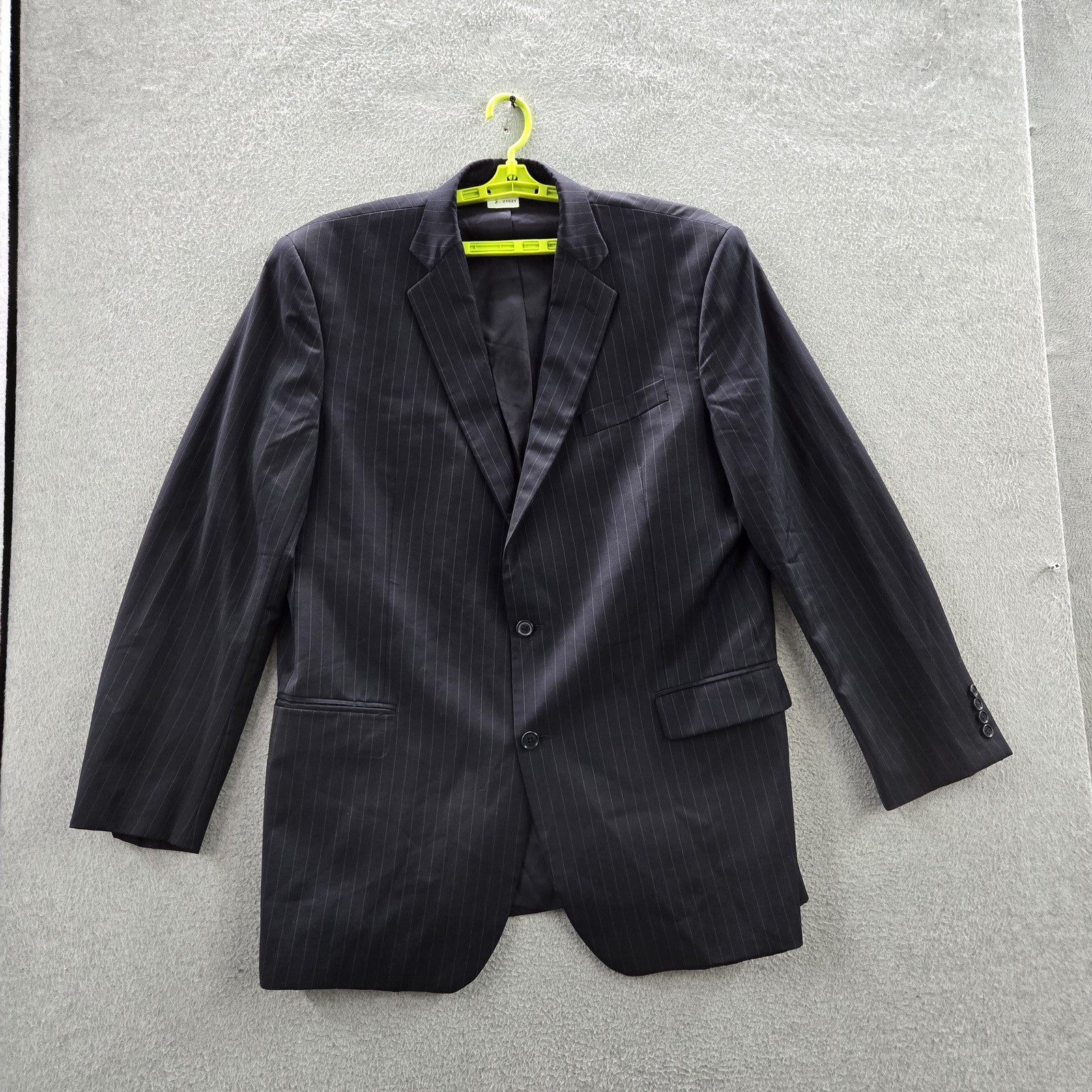 Brooks Brothers Men Blazer 48R Dark Gray Acetate Madison