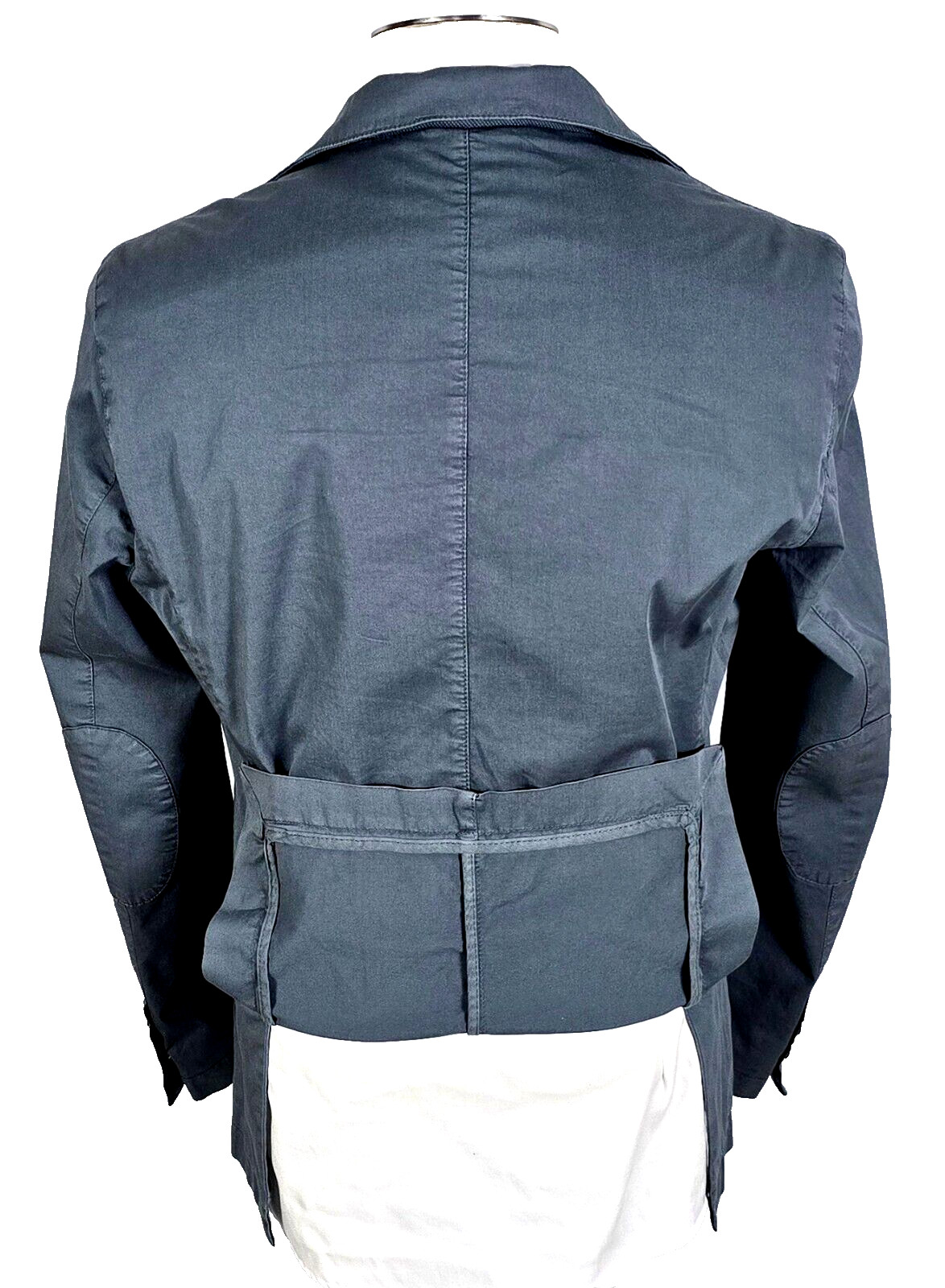 Saraceno Bellagio Cotton Spandex Blazer Sport Coat Blue/Gray 40R US, 50R ITALY