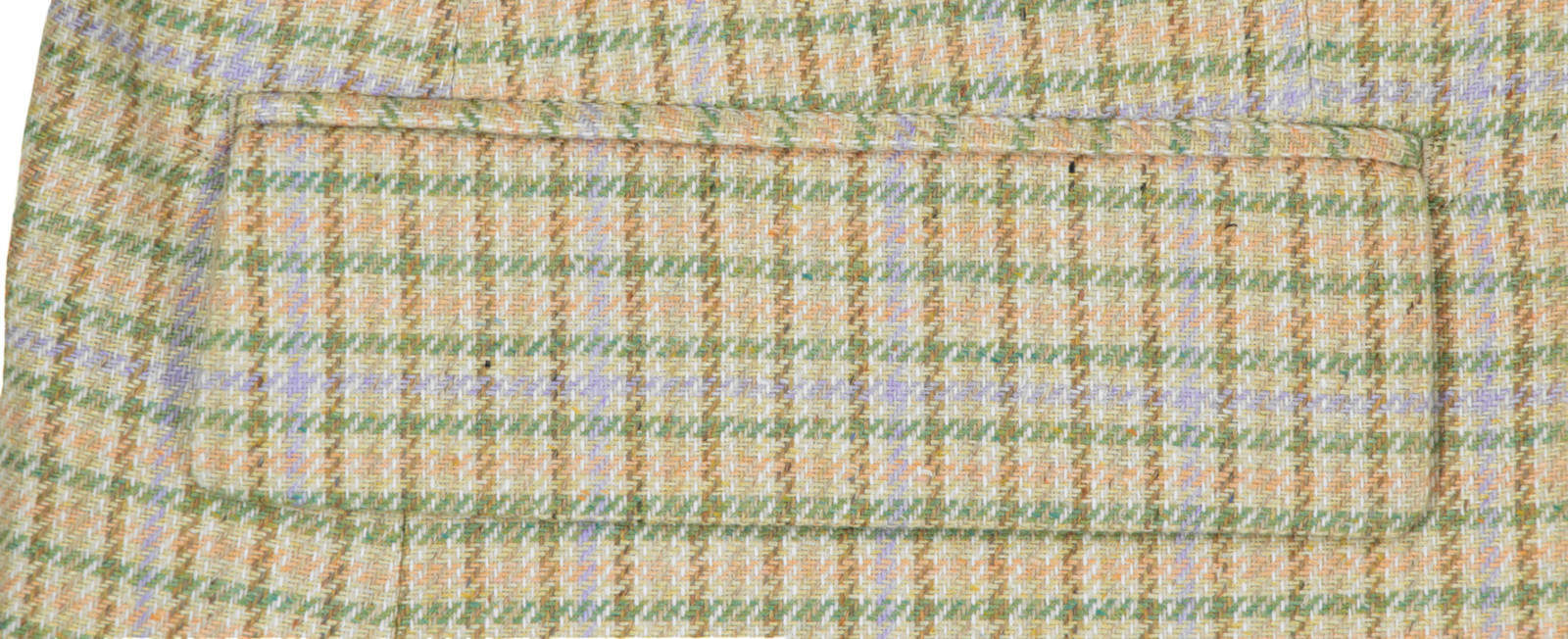 NWT Men’s 44 R Paul Fredrick Houndstooth Lanificio di Pray 100% Silk Sport Coat
