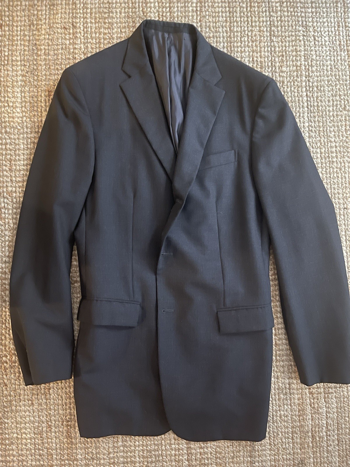 Jil Sander Mens Charcoal Blazer 54 Long Fits Like US 42 Long