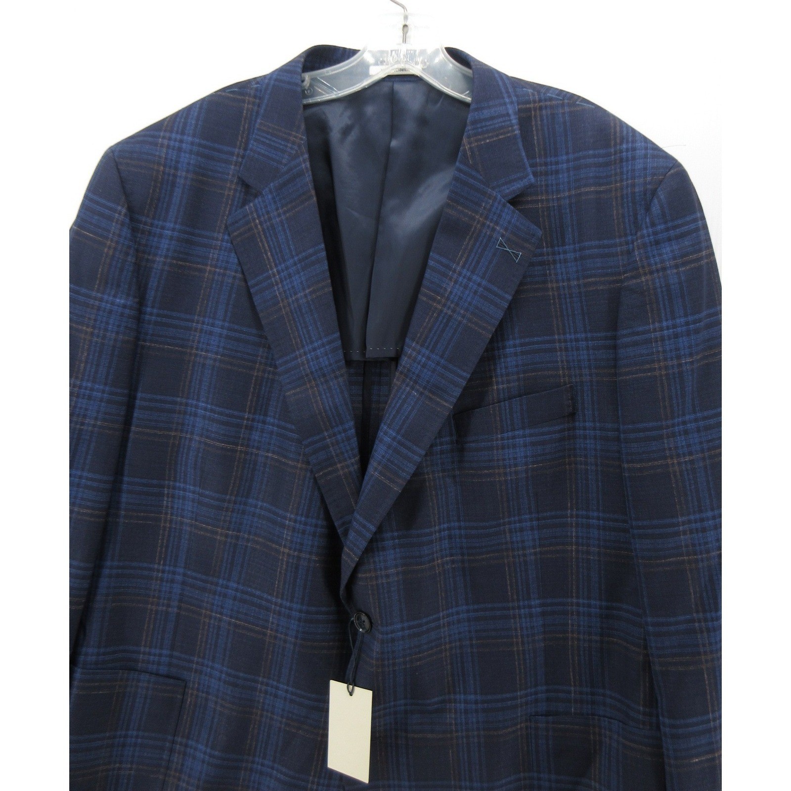 Peter Millar Sport Coat Men 50 Navy Blue Hyperlight Blazer Wool Silk Linen NEW