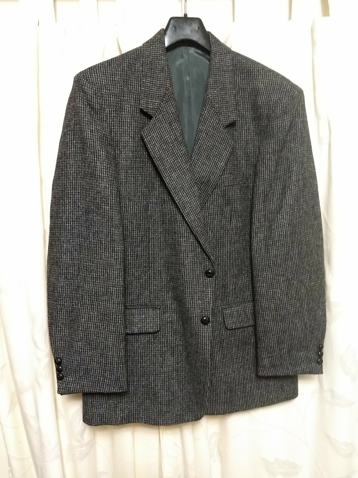 Carlo Briani Blazer Sport Coat Mens Size 41 Reg 100% Wool – Dry clean ONLY #DT