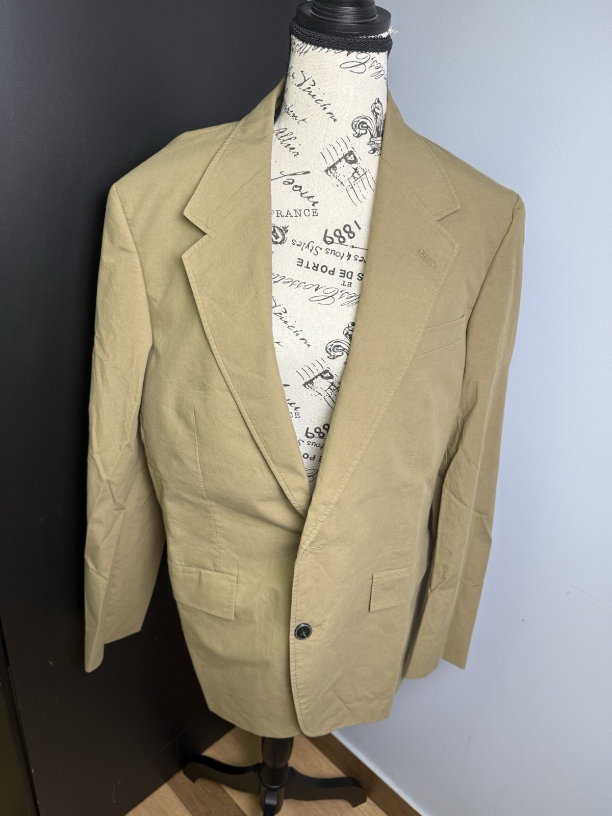 J.Crew Relaxed-fit suit jacket in cotton poplin NWT Size 39R