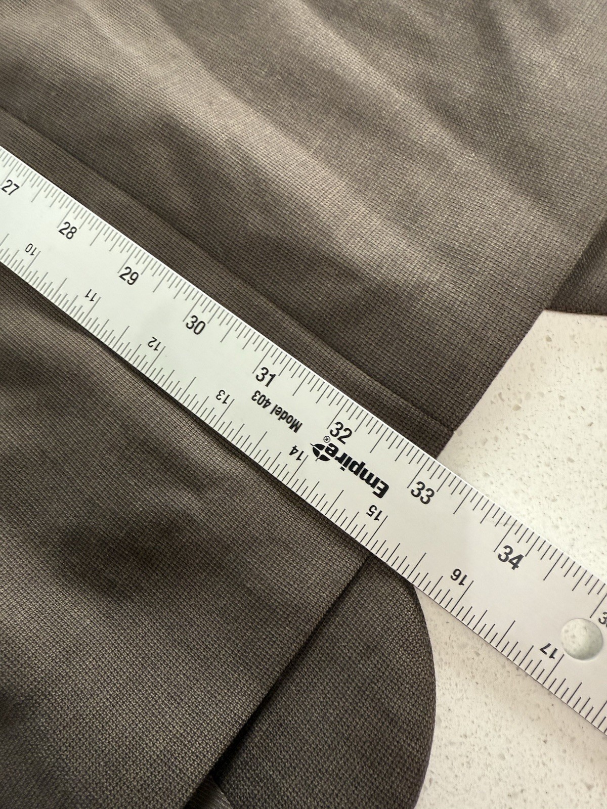 Andrew Fezza All Seasons Cashmere Wool Suit Blazer 48R Gray Three-Button