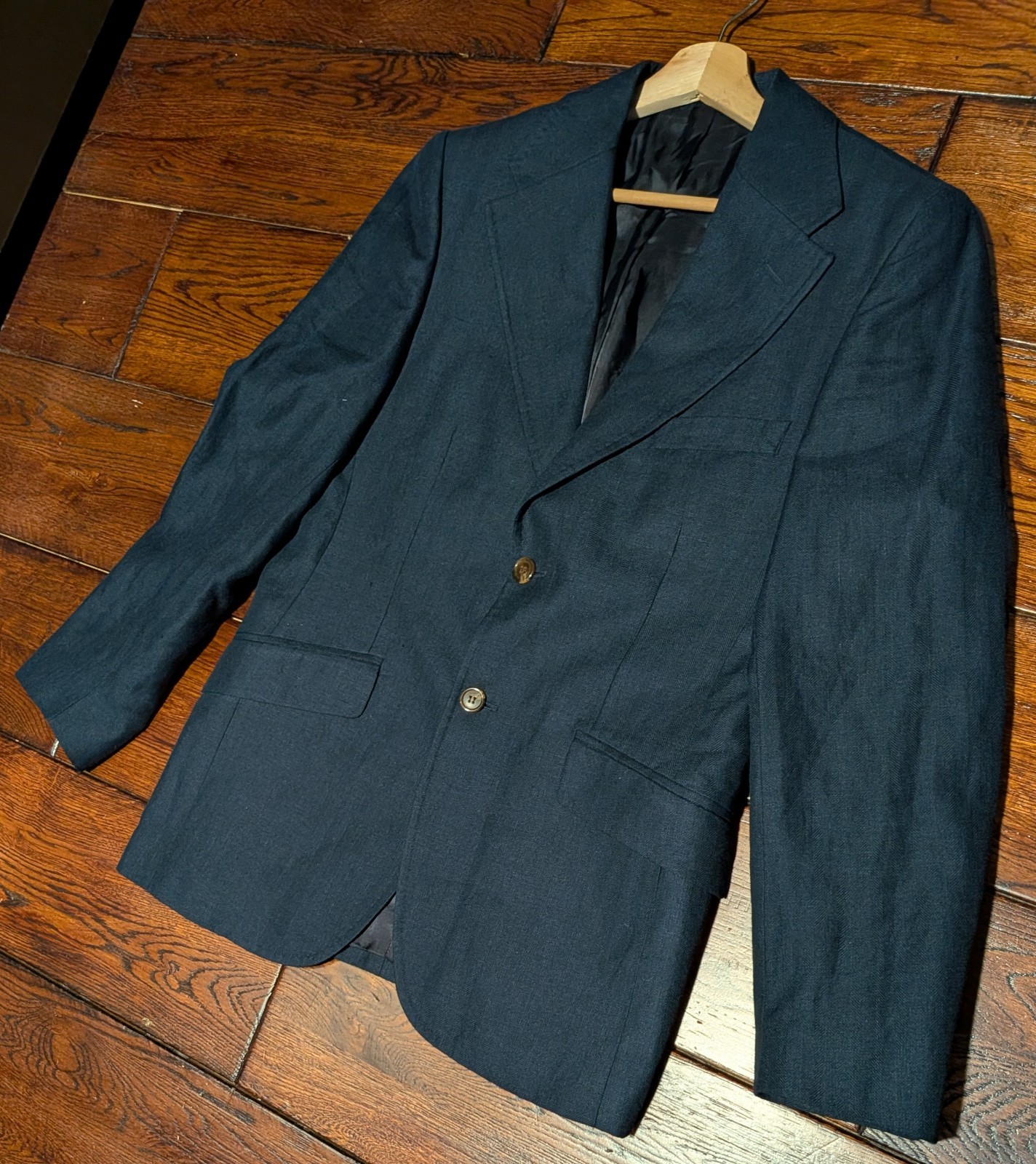 Thomas Farthing by Bucktrout Tailoring Moon Wool & Linen Blazer Men’s Size 36R