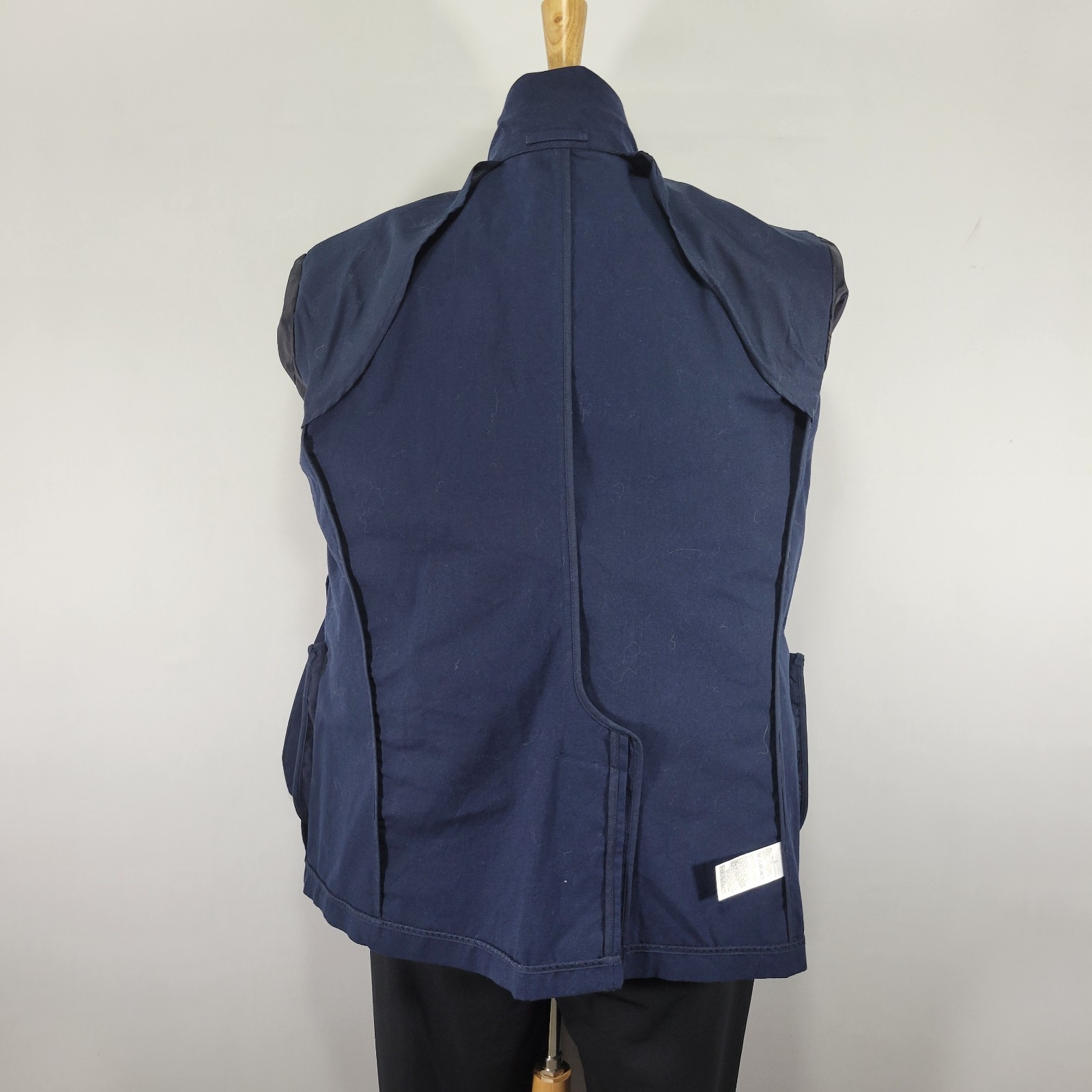 Old Navy Men’s Sport Coat Blazer Two Button Navy Blue Cotton Spandex Size LARGE