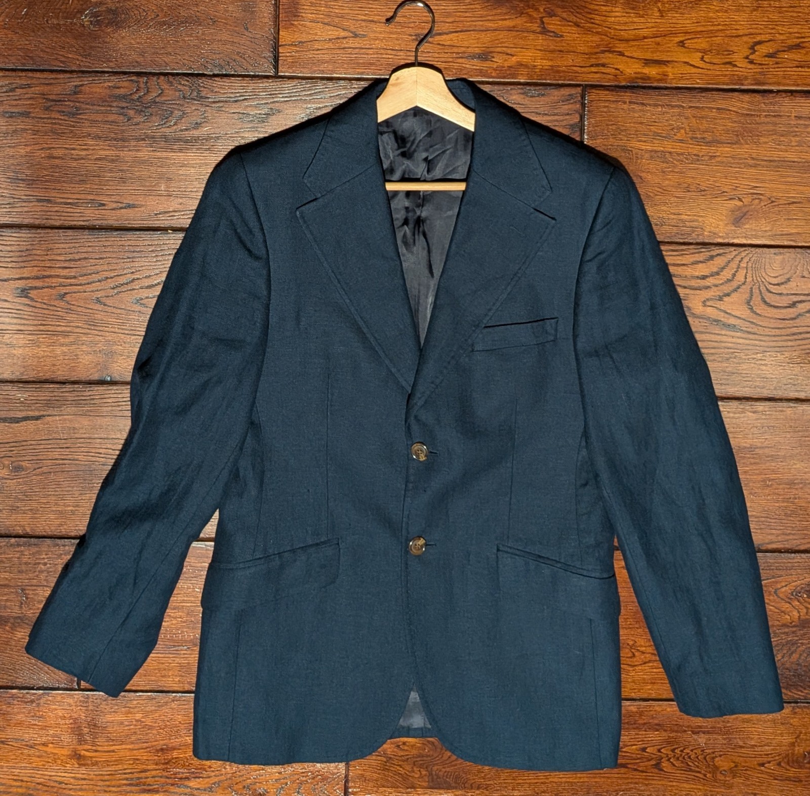 Thomas Farthing by Bucktrout Tailoring Moon Wool & Linen Blazer Men’s Size 36R