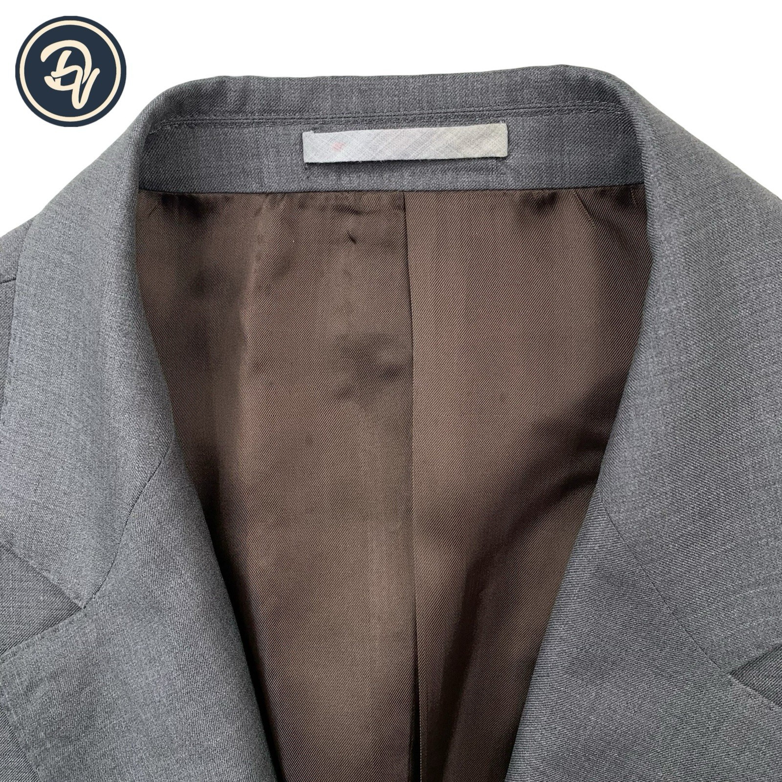 Mens 40 S Brunello Cucinelli Mid Grey 3/2 Roll Wool Blazer Made Italy