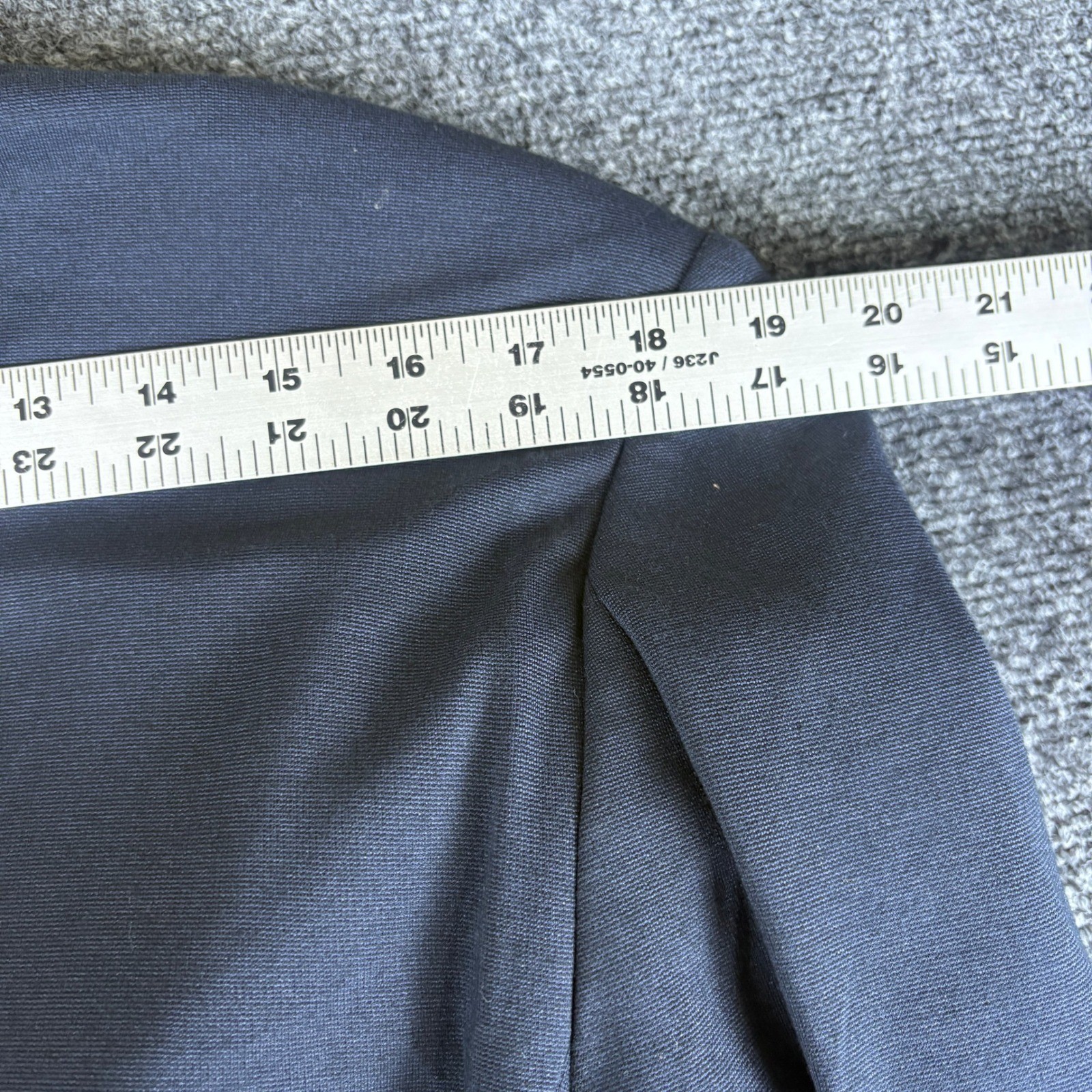 Express Performance Extra Slim Navy Blue Suit Set 38R/32×32 Two Button Stretch