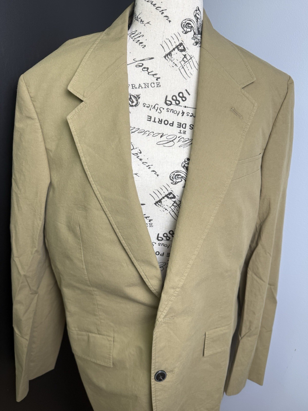J.Crew Relaxed-fit suit jacket in cotton poplin NWT Size 39R