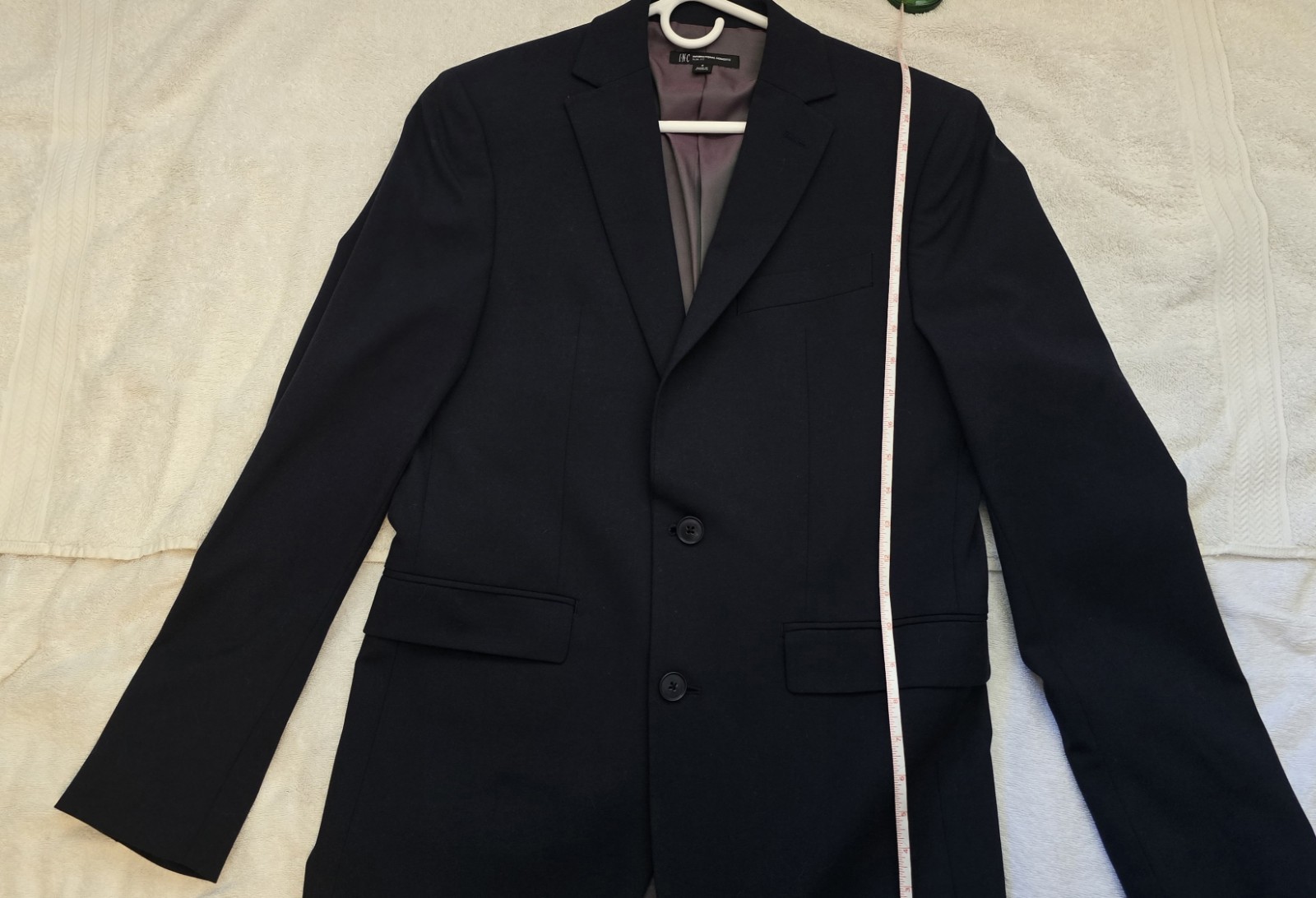 INC International Concepts Blazer is a size small with a slim fit Navy