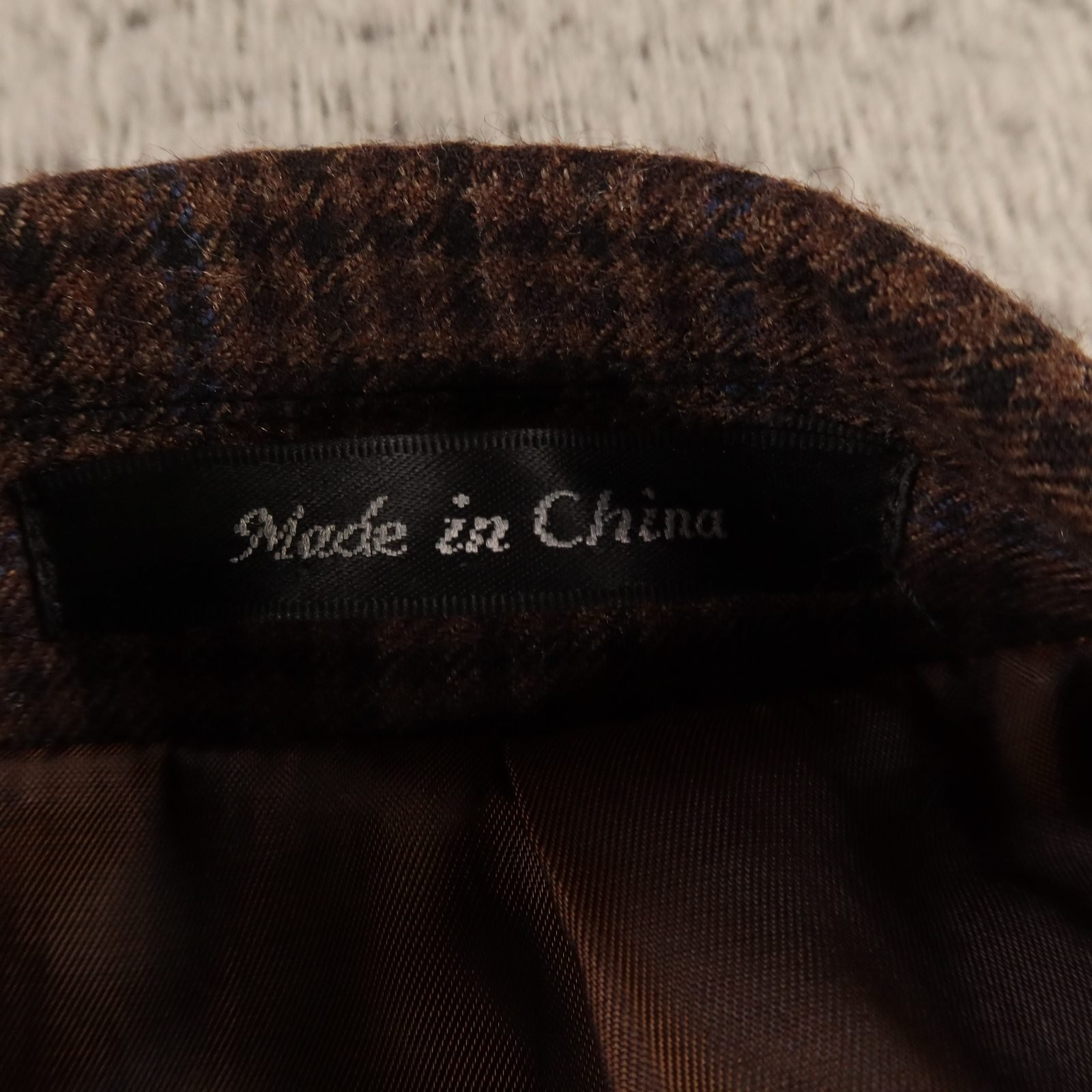 Lauren Ralph Lauren Jacket 42L MT Brown Tattersall Check 100% Wool Blazer NEW