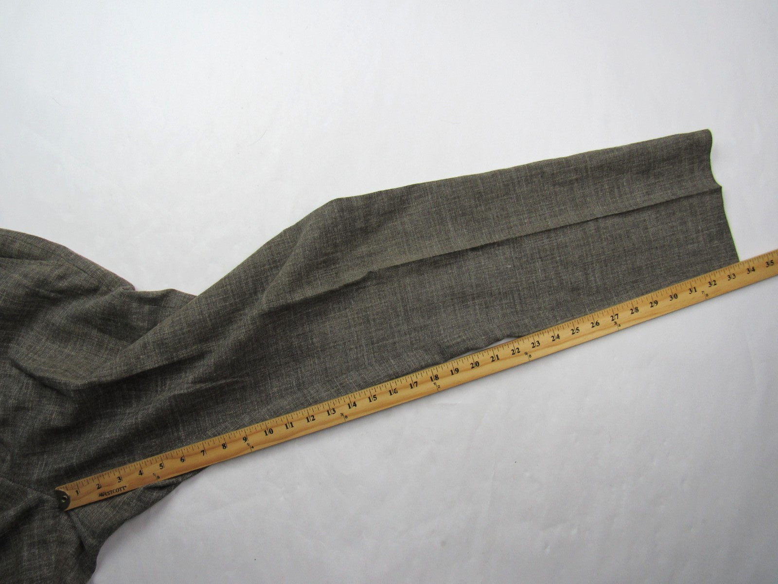 Suitsupply Lazio 2 Pc E. Thomas Brown Silk Linen Wool Suit 44L / Pants 37 x 33.5