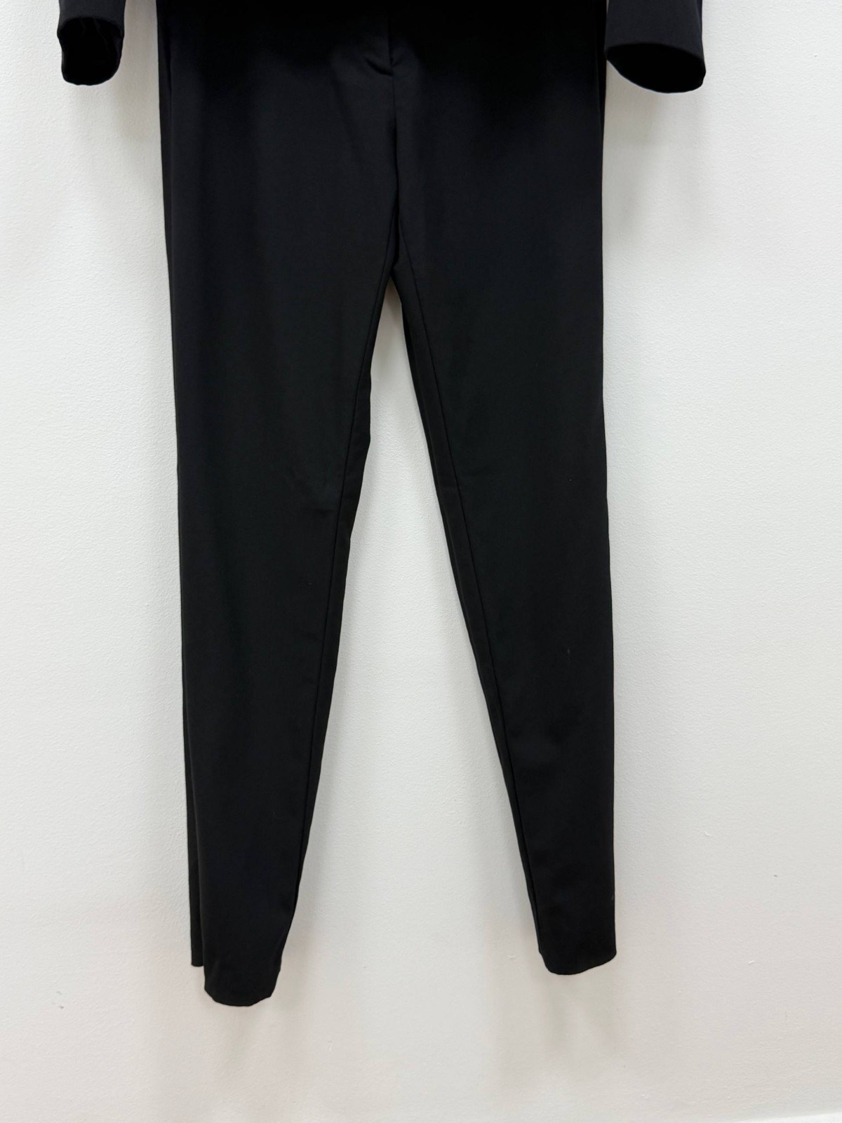 Vintage Prada Milano Black Virgin Wool Tailored Suit Made in Italy IT42