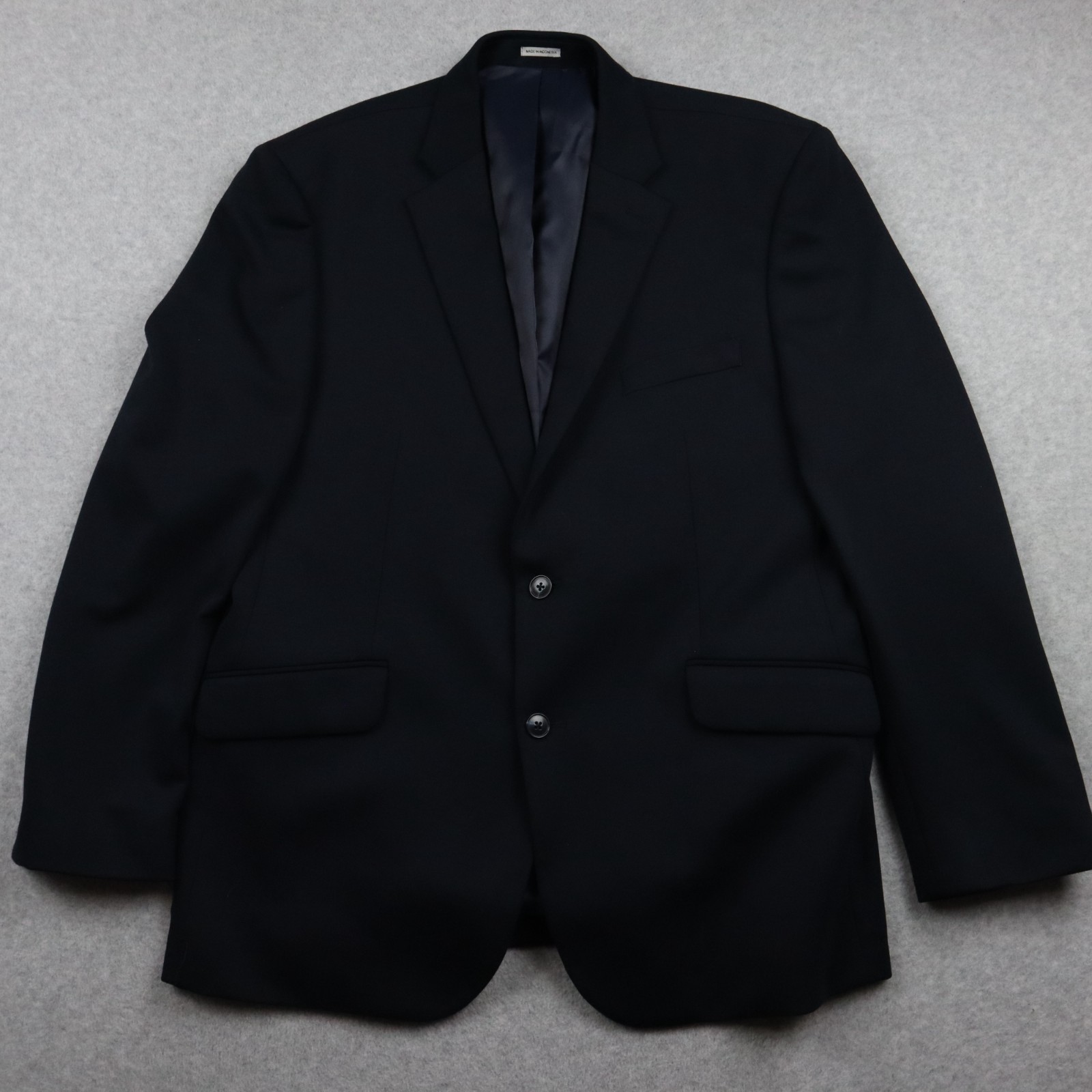Joseph Abboud Blazer Mens 44R 2-Button Suit Jacket Coat Business Formal Blue