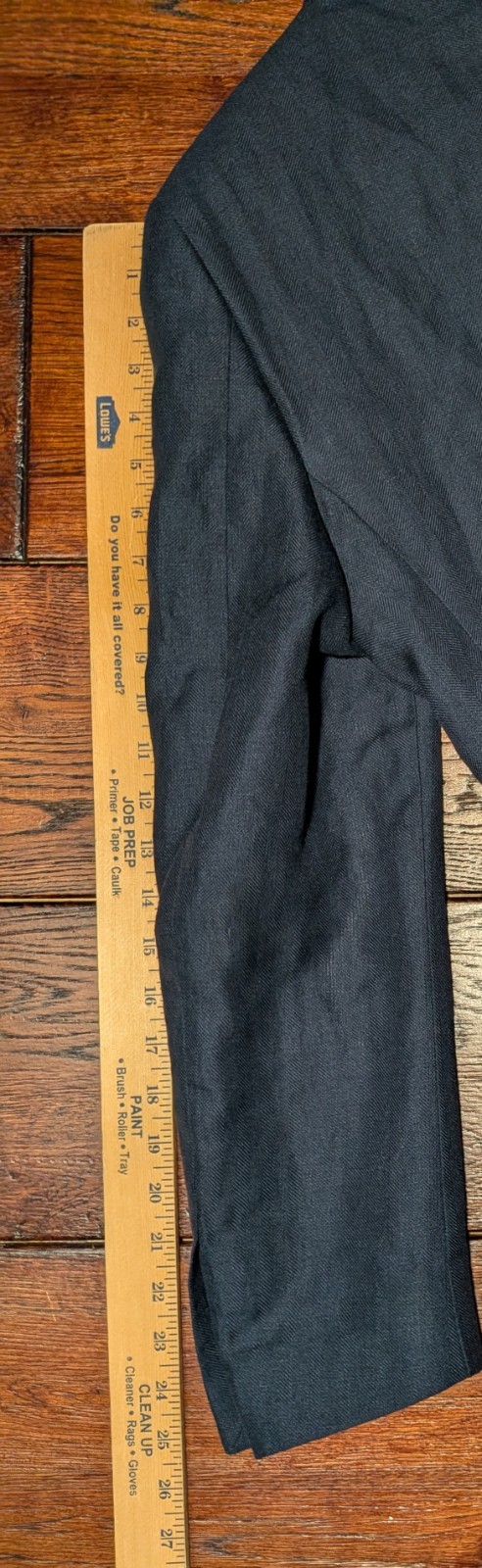 Thomas Farthing by Bucktrout Tailoring Moon Wool & Linen Blazer Men’s Size 36R