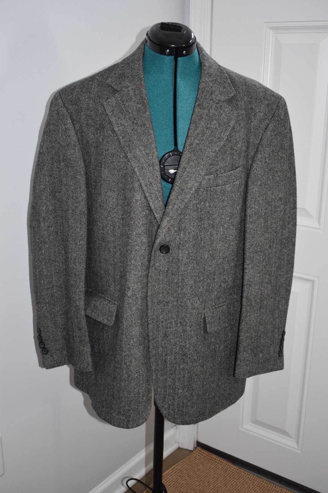 Men’s Cricketeer Sports Coat Blazer, Purple Lining, Sz. 42 S, Made in Colombia