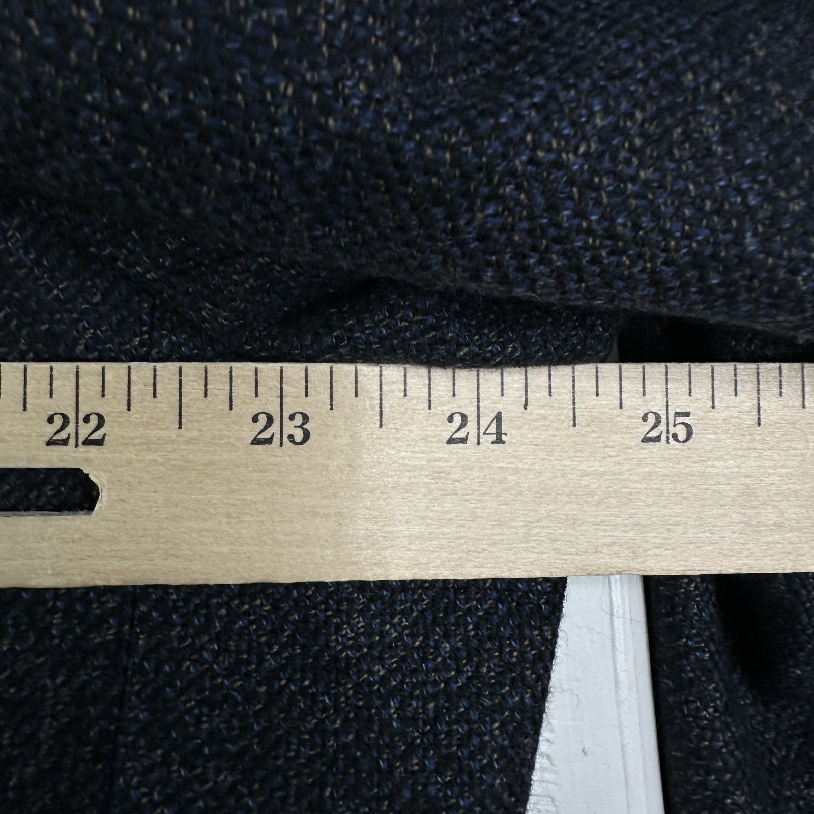 Ermenegildo Zegna Sport Coat Mens 48R Navy Blue 3 Button Cashmere Wool Coat