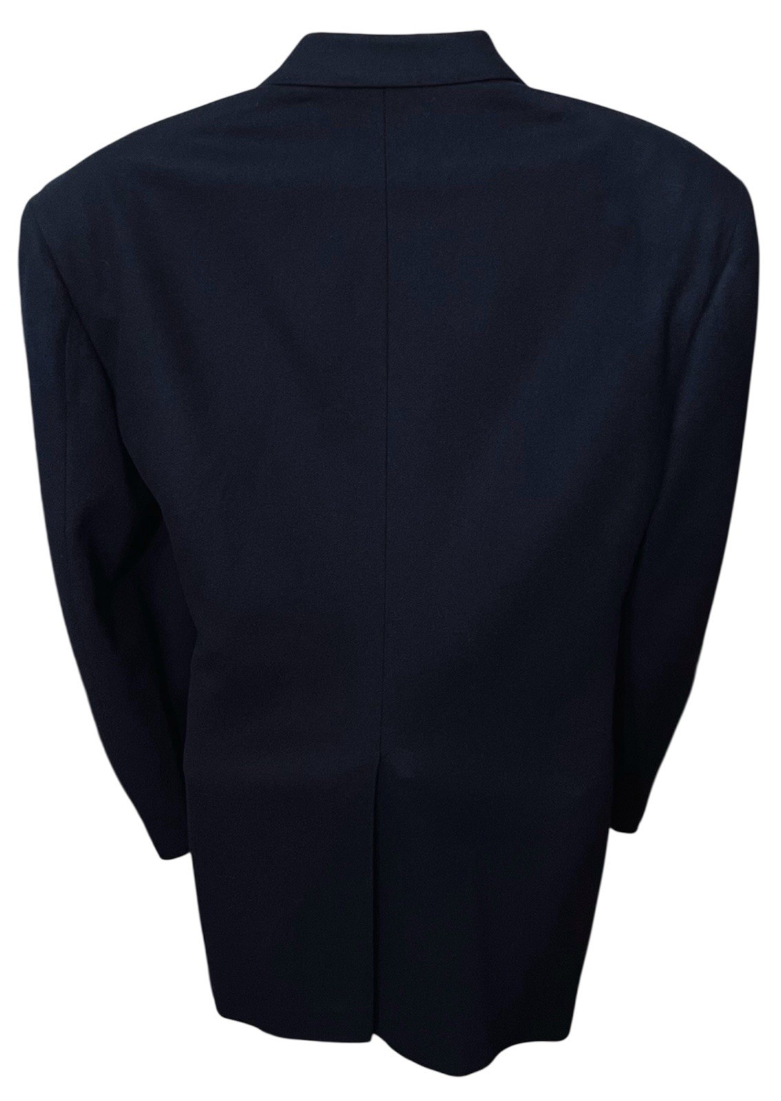 Vintage 70’s SOUTHWICK Double Breasted Navy Blue Blazer Mens 40R Gold Buttons