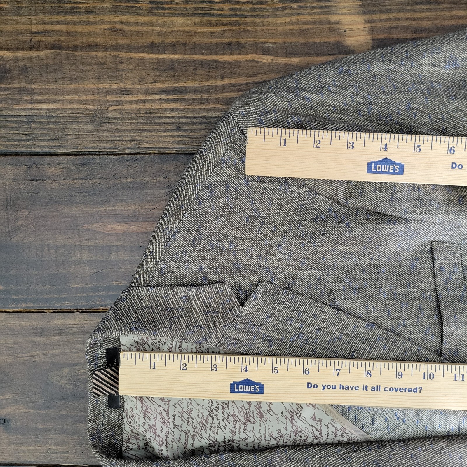 1 Like No Other Men’s Sport Coat Blazer Two Button Olive Linen Blend Size 42L