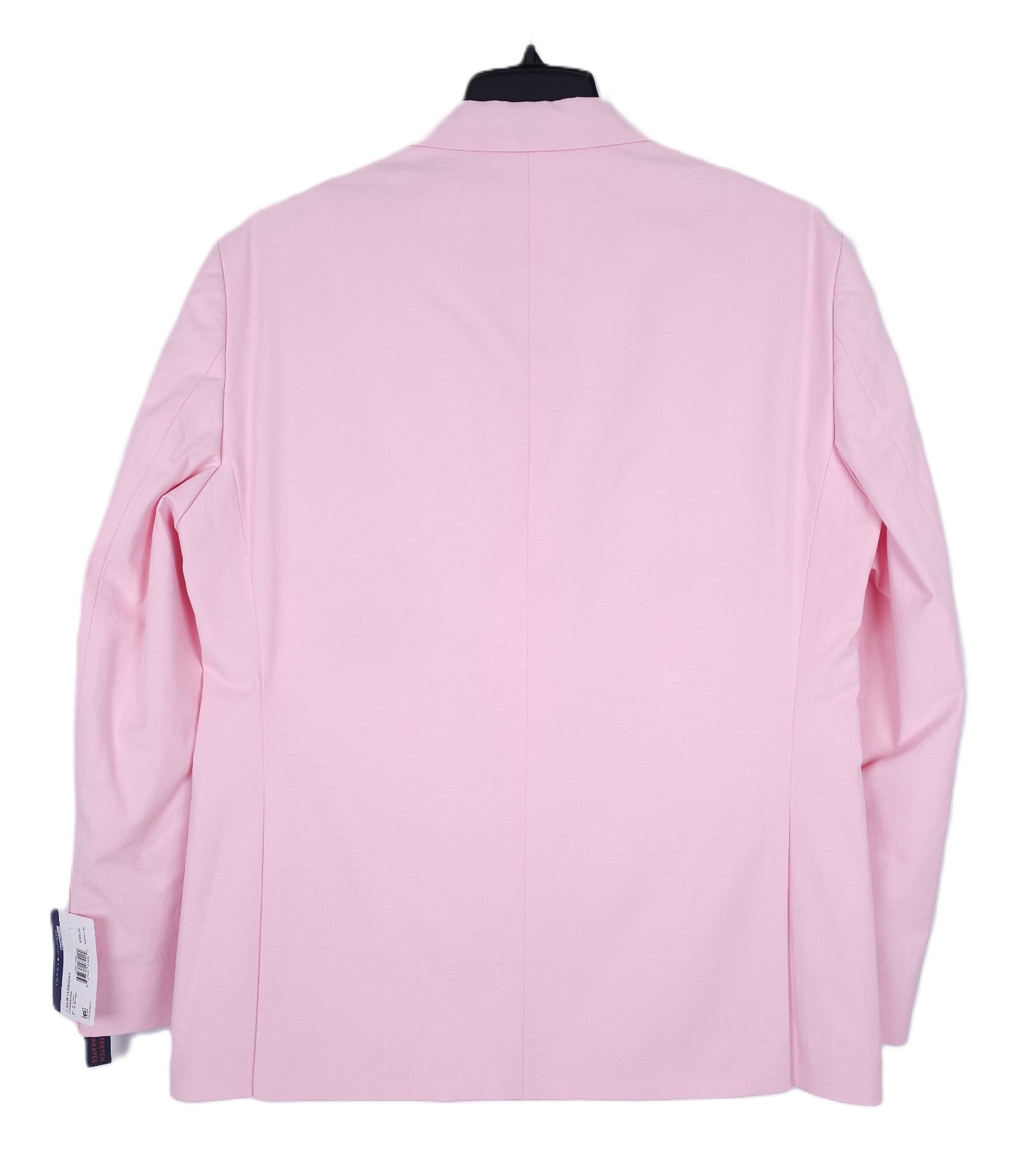 Tommy Hilfiger Mens Modern Fit 2 Piece Suit 40S 33×30 Light Pink Solid Chambray