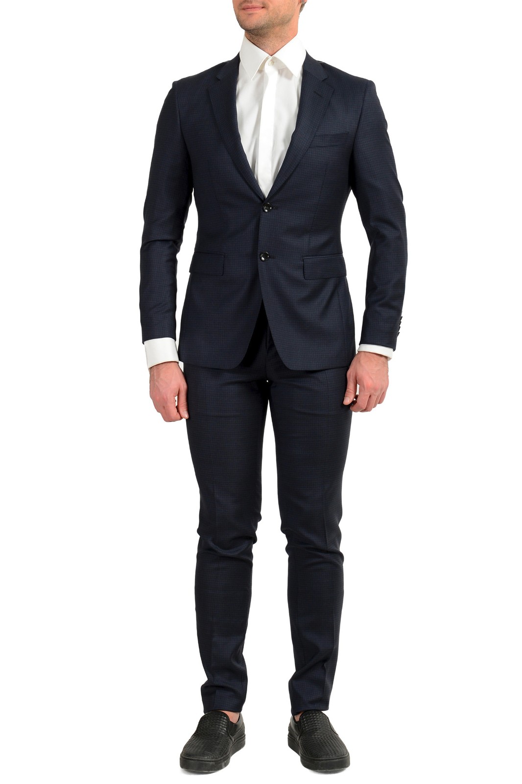 Hugo Boss Men’s “T-Royston/Wain1” Extra Slim Fit 100% Wool Suit US 38S IT 48S