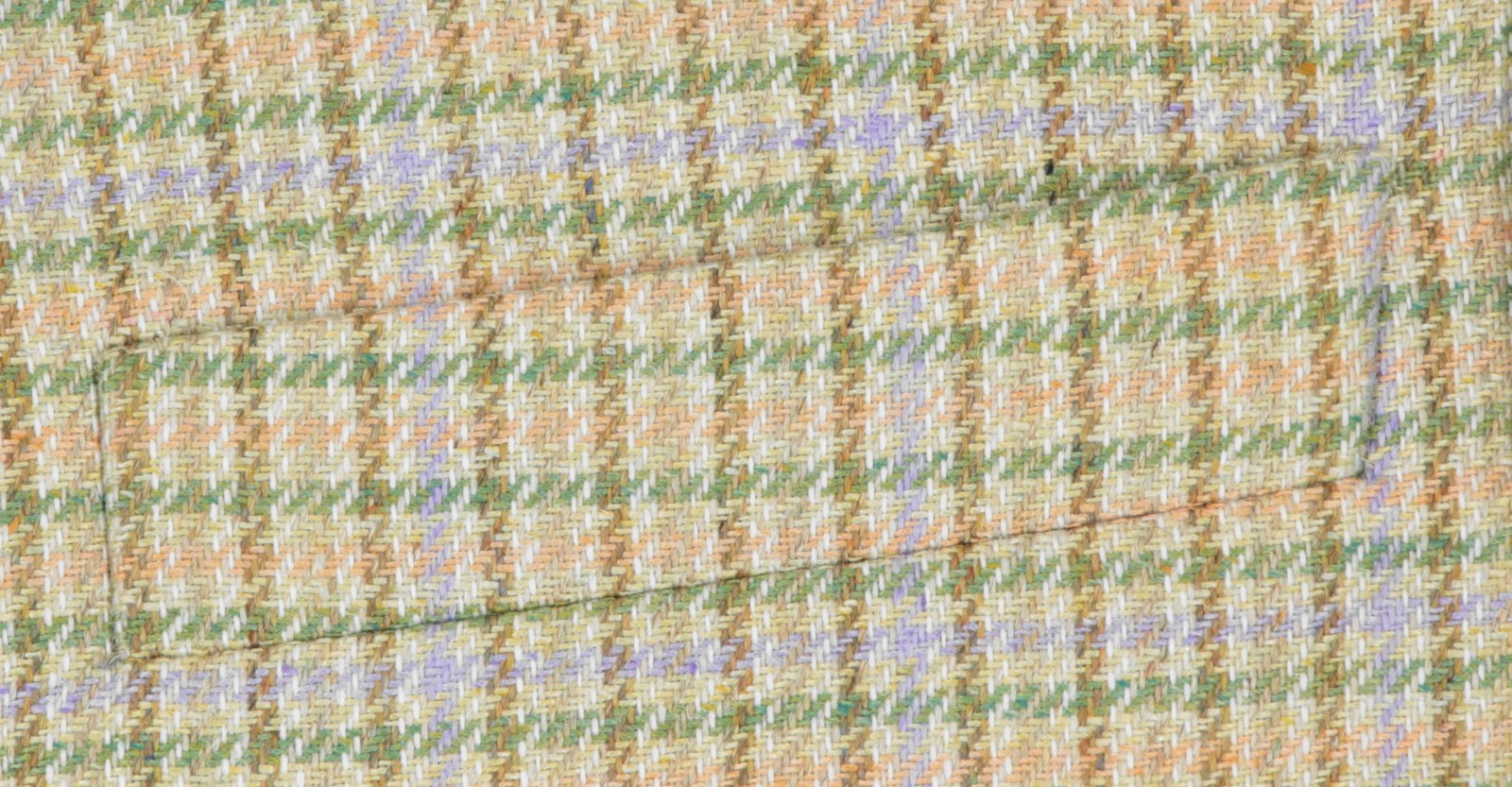 NWT Men’s 44 R Paul Fredrick Houndstooth Lanificio di Pray 100% Silk Sport Coat