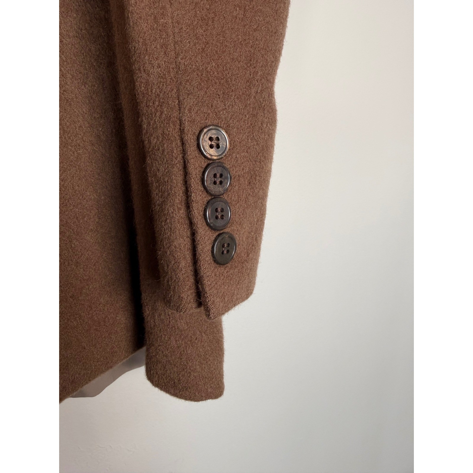 Embassy Square Mens Brown 100% Camel Hair Blazer Sport Coat Size 40 Short