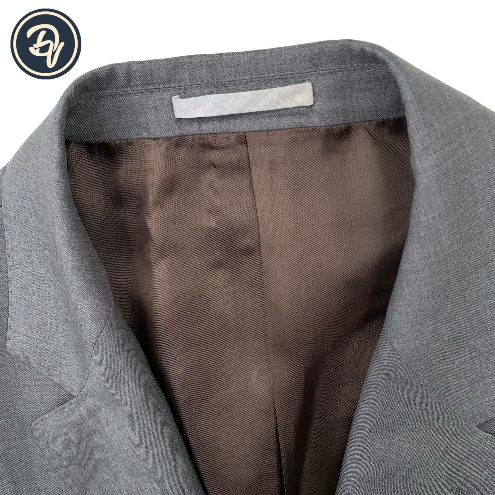 Mens 40 S Brunello Cucinelli Mid Grey 3/2 Roll Wool Blazer Made Italy