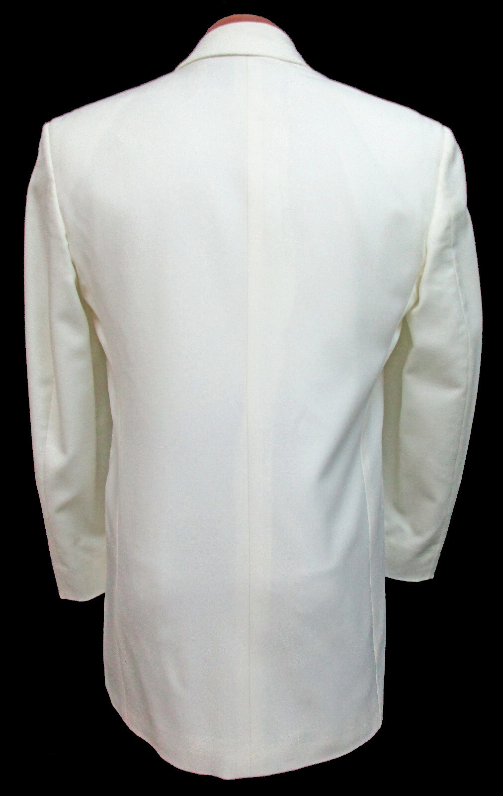 Men’s Perry Ellis Ivory Tuxedo Jacket Two Button with Satin Notch Lapels 40R