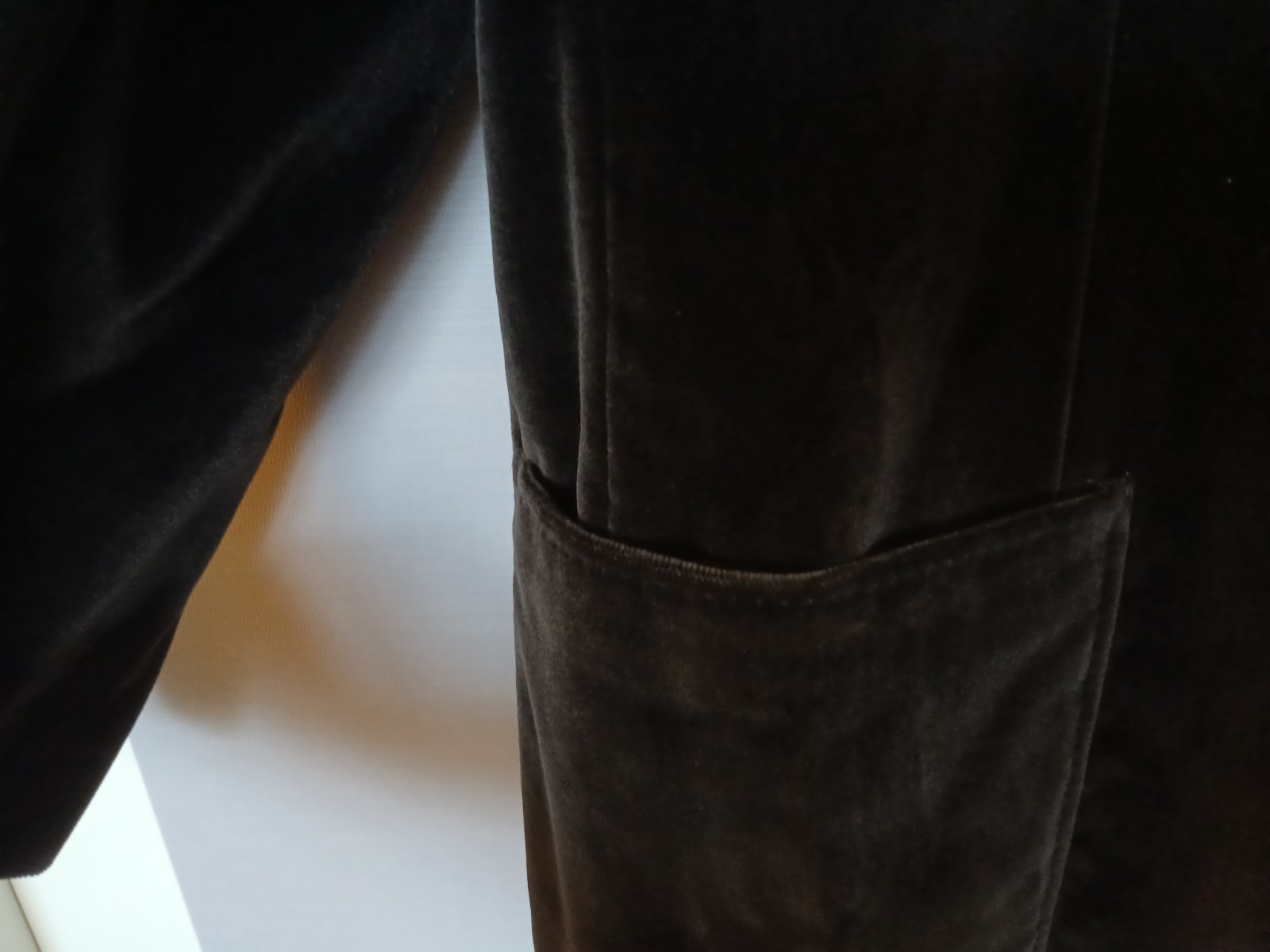 Canali Velvet Sport Coat Blazer Mens 42R Dark Brown/Mocha. Original $1200