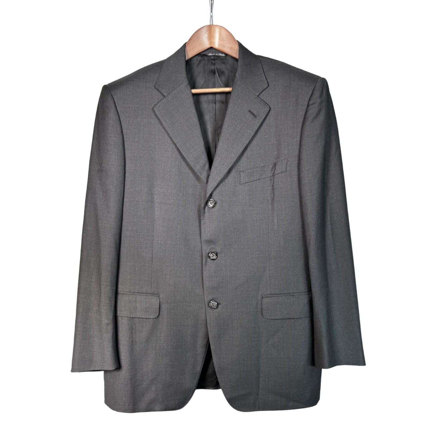 Canali Executive Collection Super 150s Wool Blazer Men’s 42R Gray Italy