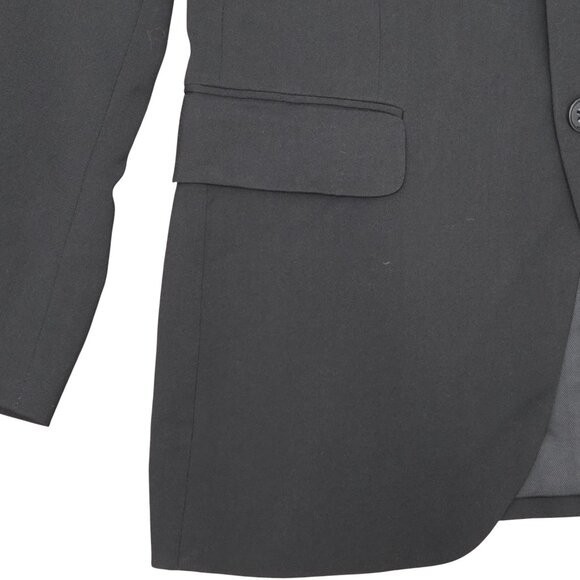 Banana Republic Wool Tailored Fit Coupe Cintree Lined Black Blazer Size 38R/S