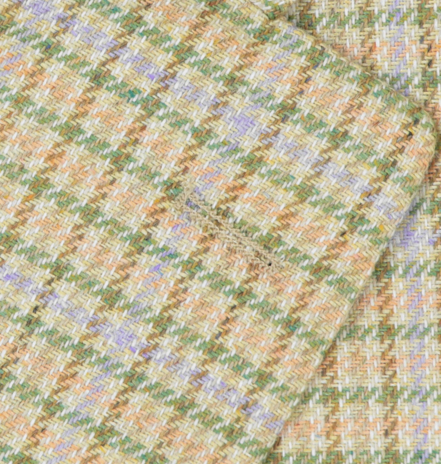 NWT Men’s 44 R Paul Fredrick Houndstooth Lanificio di Pray 100% Silk Sport Coat