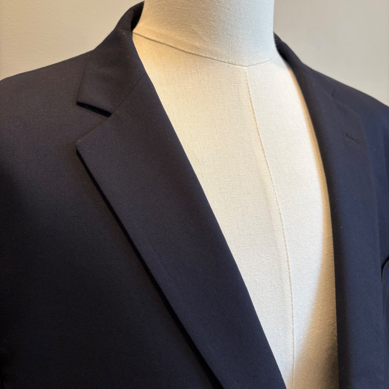 Brooks Brothers Blazer 50L Navy Blue Madison Fit Wool Gold Buttons Sport Coat