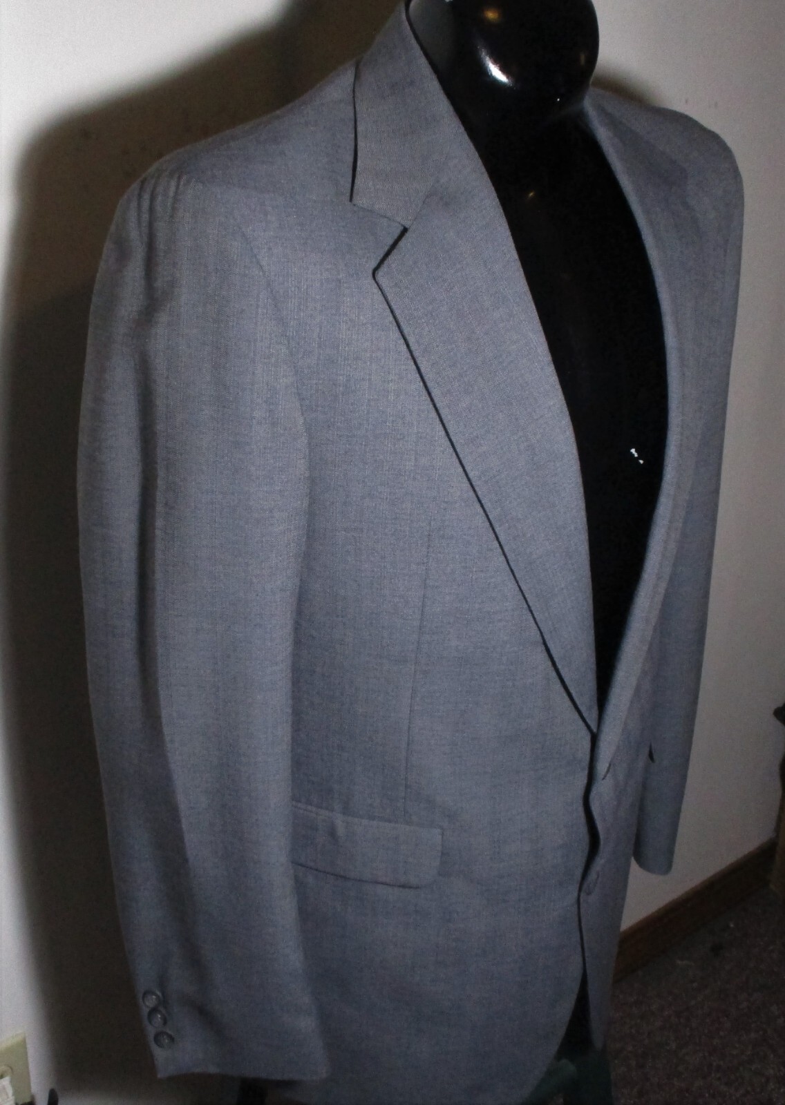 REED ST. JAMES Vintage Gray 2 Pc Suit Men’s Size 42 Long, 36X32