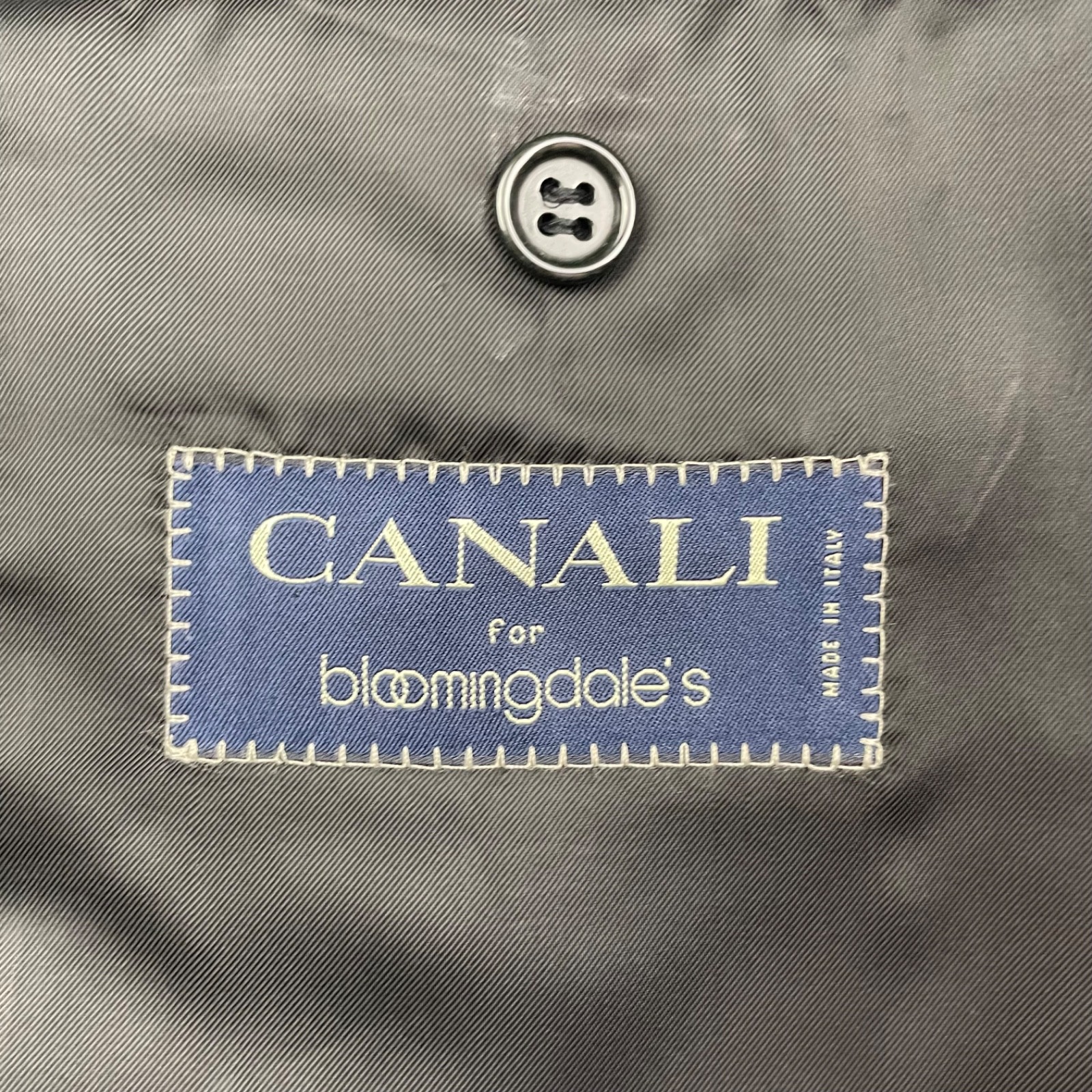 NEW Canali Men’s 100% Wool 2-Button Blazer Navy Stripe • Italy • 44L US | 54 EU