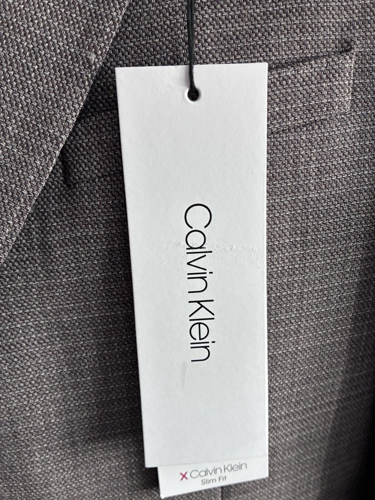 Calvin Klein Slim Fit Blazer Cream Tan Wool Blend Sport Coat NWT Modern
