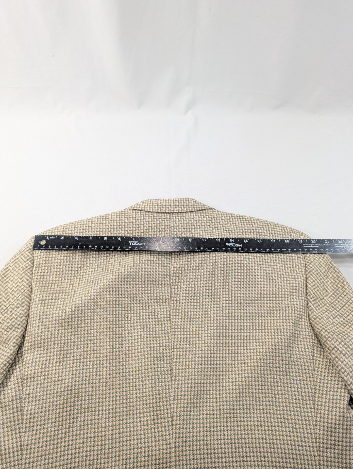 Samuelsohn Steven Giles Blazer Mens 42R Silk Ivory Green Suit Jacket Sport Coat