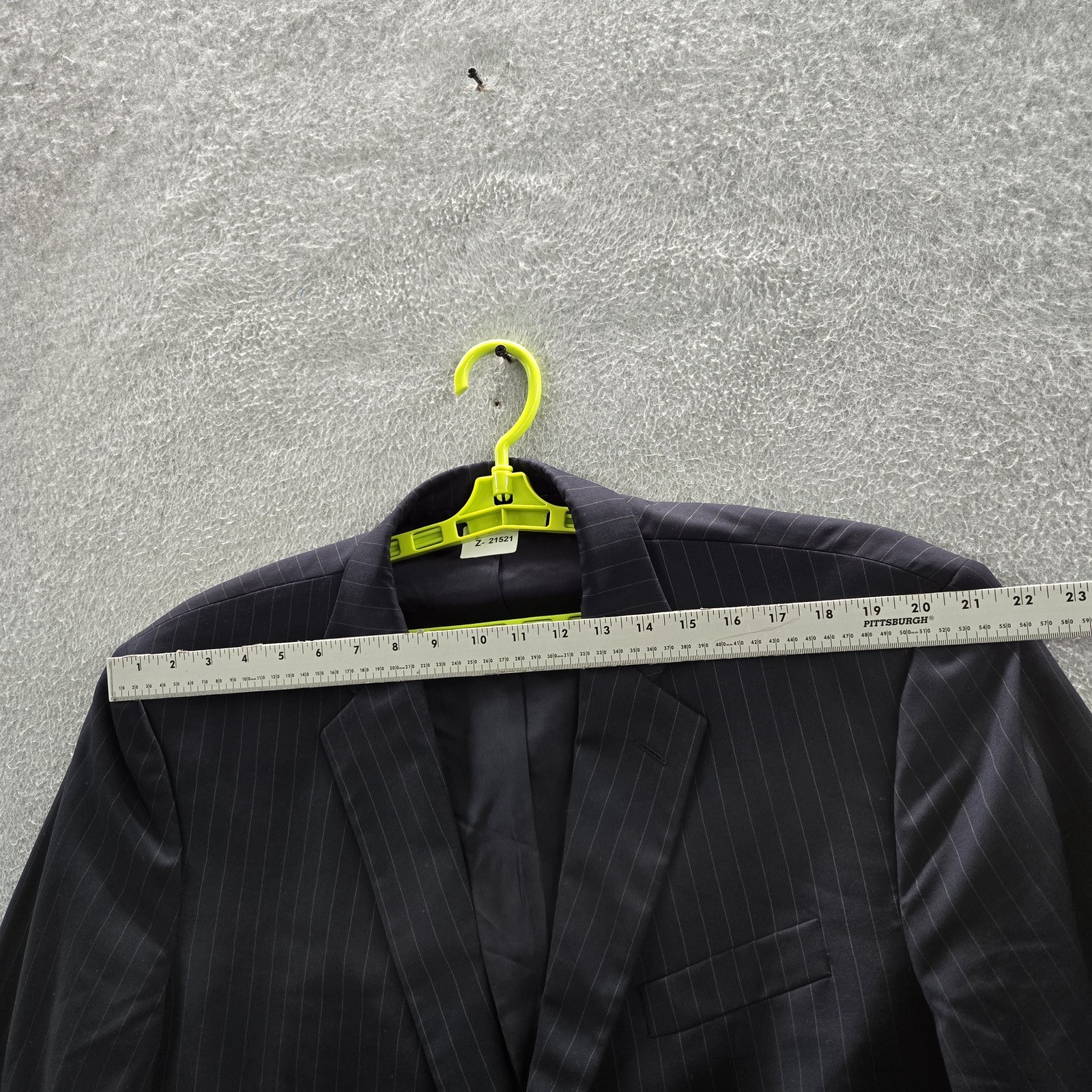Brooks Brothers Men Blazer 48R Dark Gray Acetate Madison