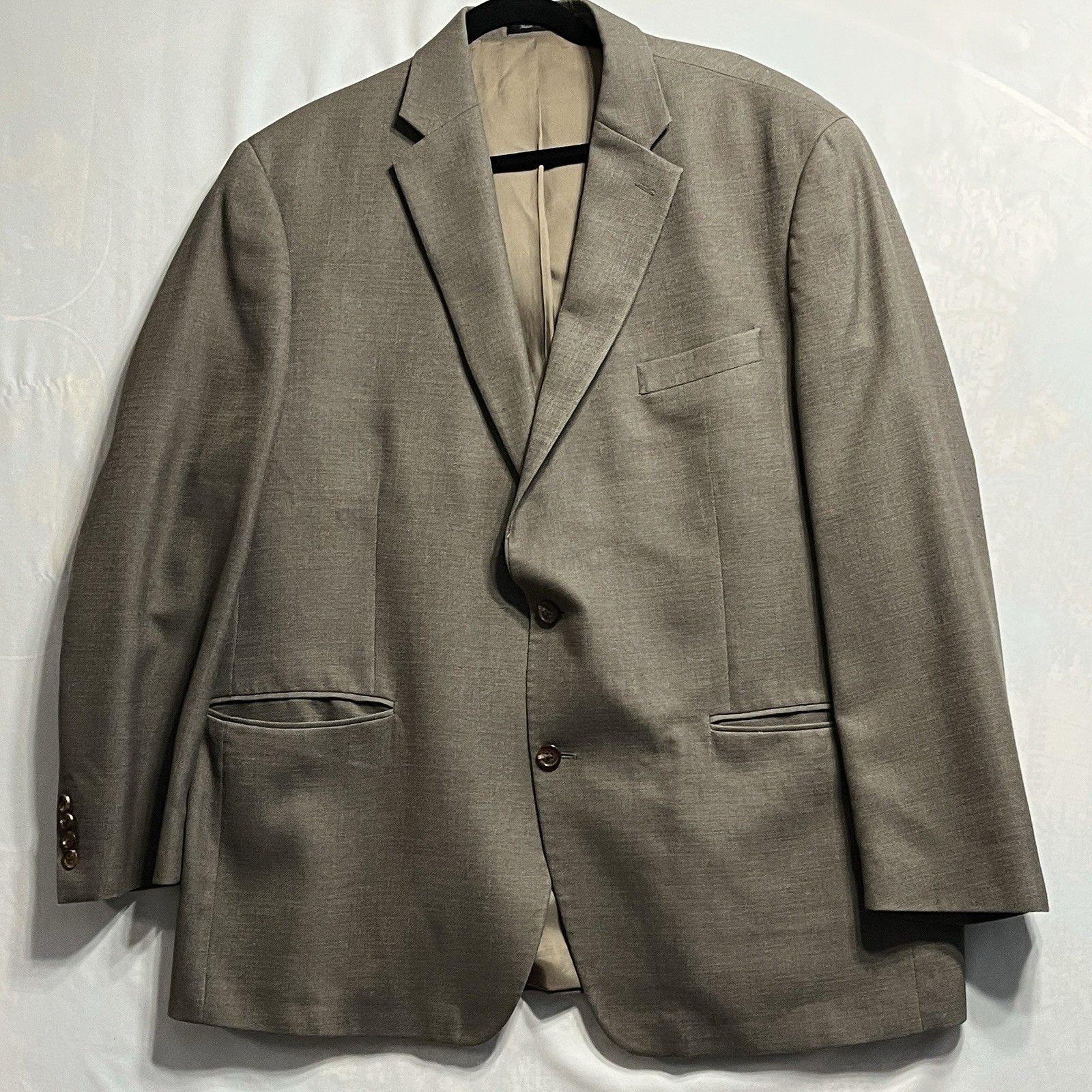 Lauren Ralph Lauren Men’s Suit Coat Size 48R Brown Tweed Lord & Taylor