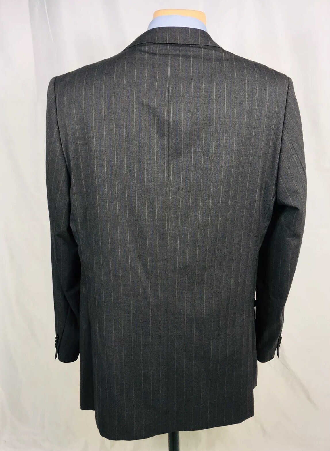 Ermenegildo Zegna Z Gray 3 Button Suit Jacket Blazer Mens 44 L US Dual Vented