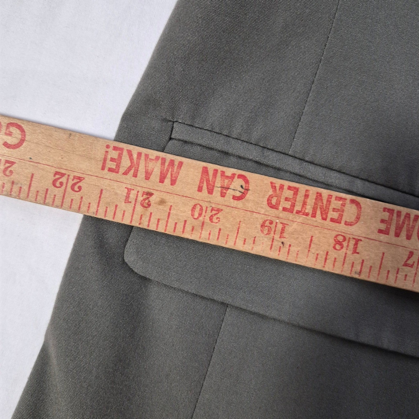 Brooks Brothers Blazer Mens 43L Olive Green Classic Heritage Cotton Blend Jacket