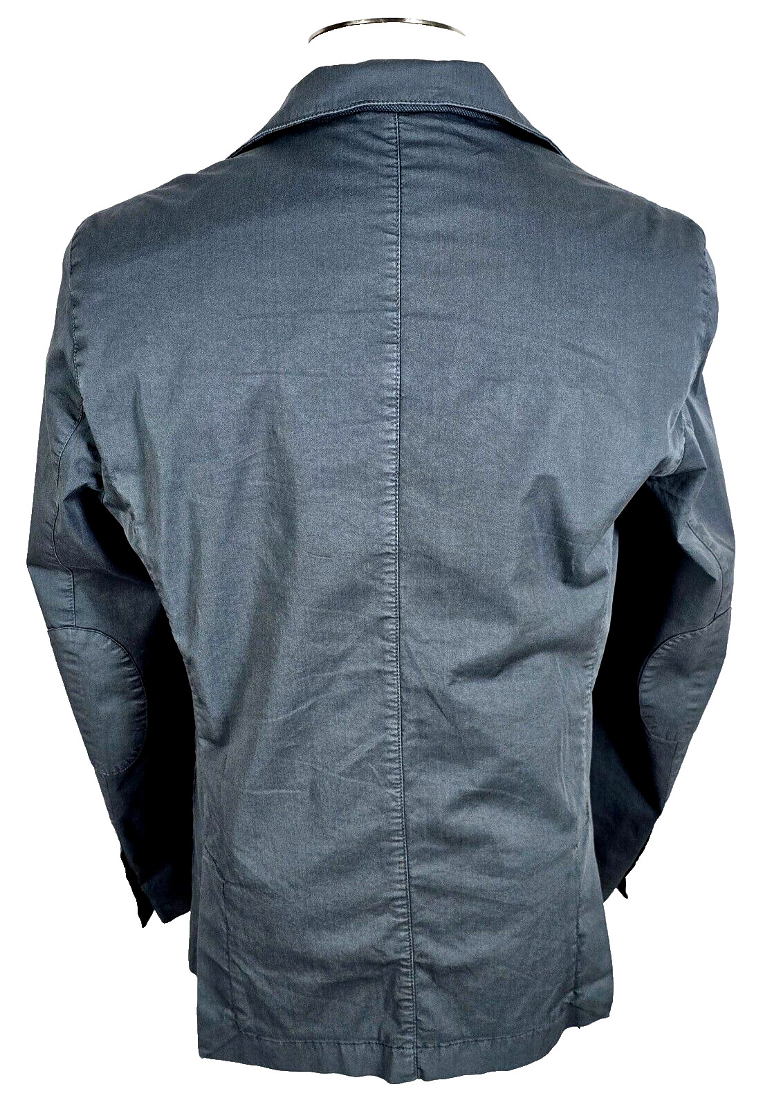 Saraceno Bellagio Cotton Spandex Blazer Sport Coat Blue/Gray 40R US, 50R ITALY