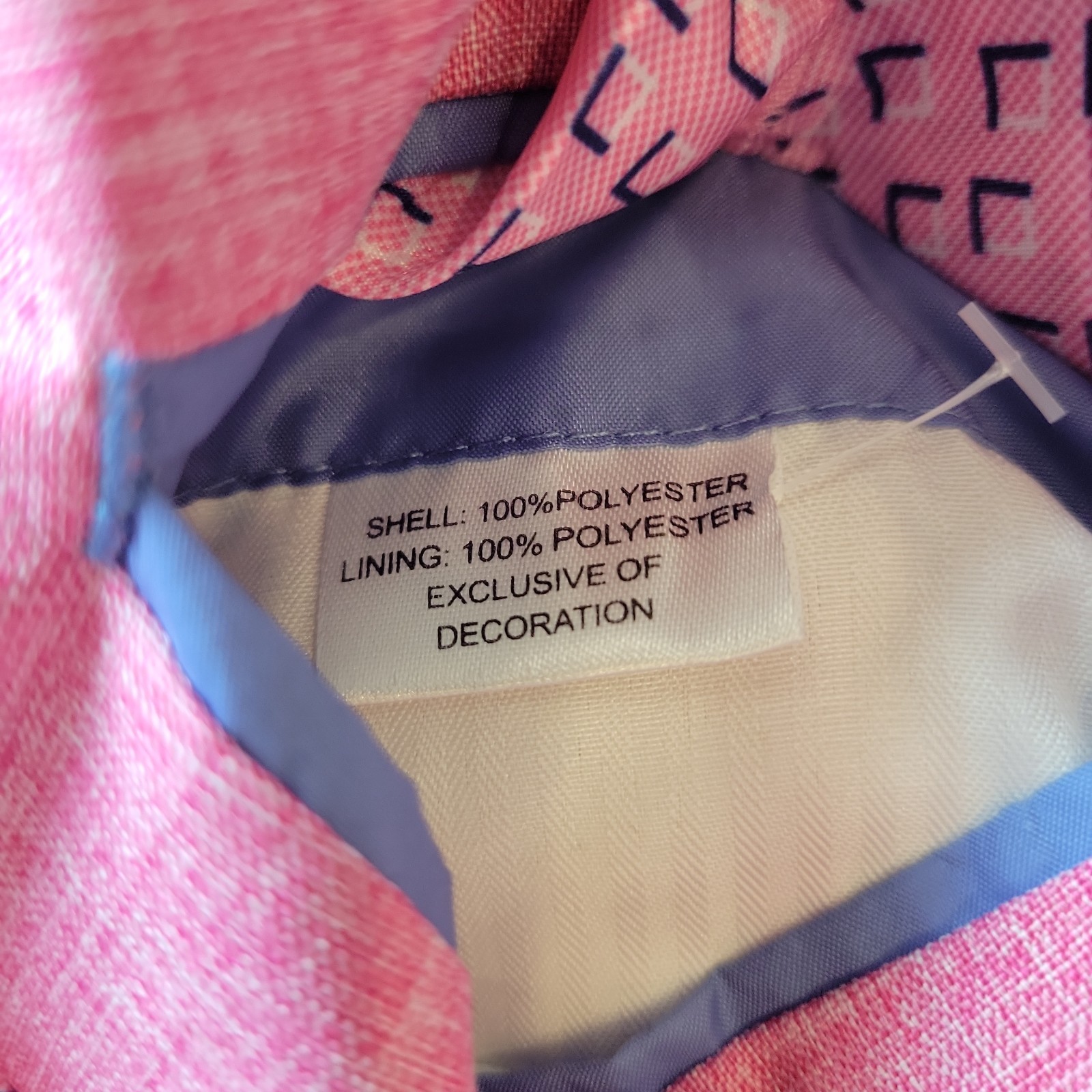TailorByrd Jacket Men’s 40R Blazer Sport Coat Pink Chambray 2 Button Geometric